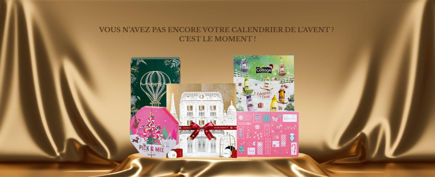 Découvrez nos calendriers de l'Avent