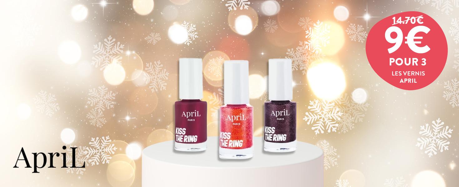 ApriL - 9€ pour 3 vernis