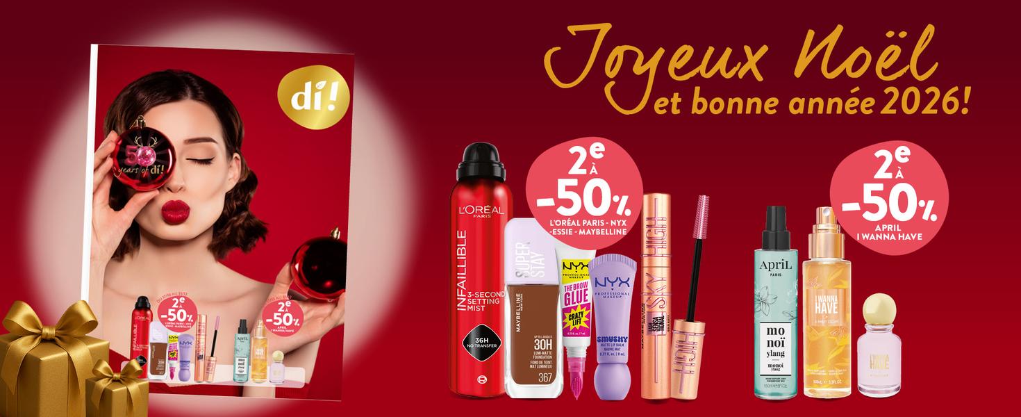 Di vous souhaite un joyeux Noël et une bonne année 2026