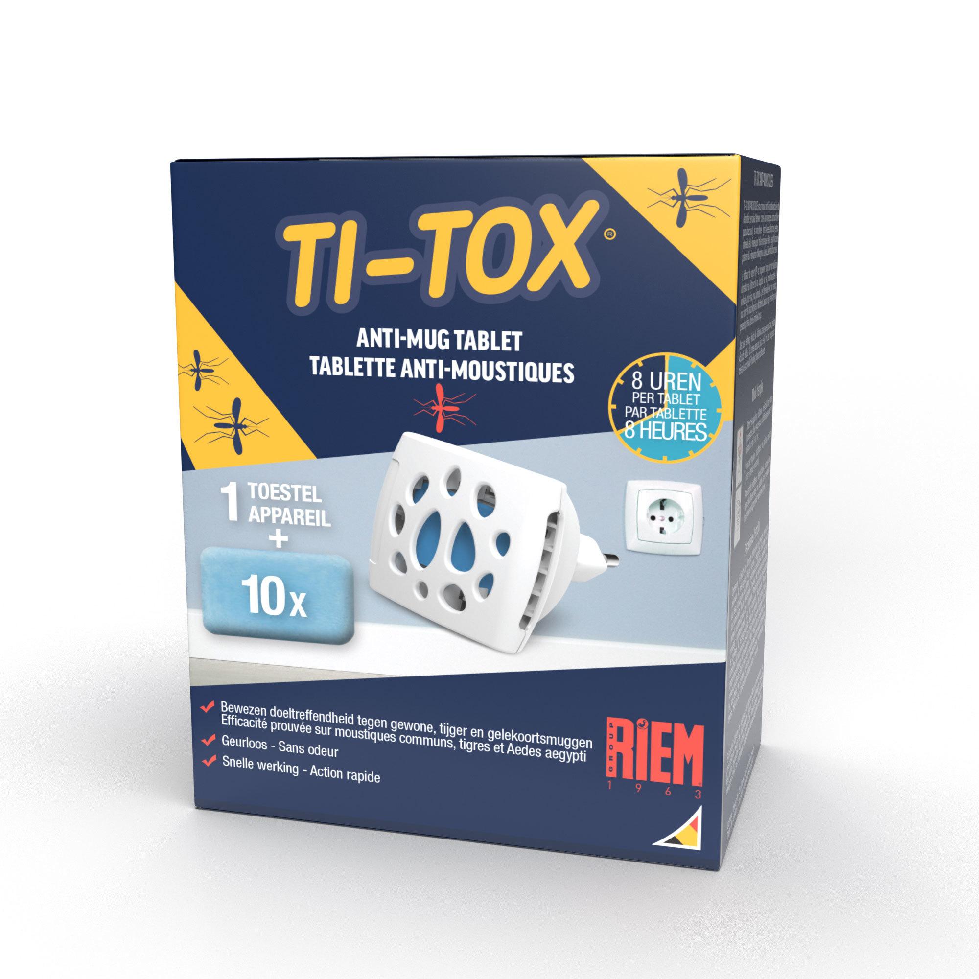 Ti-Tox Anti-mug Starter kit + 10 tabletten