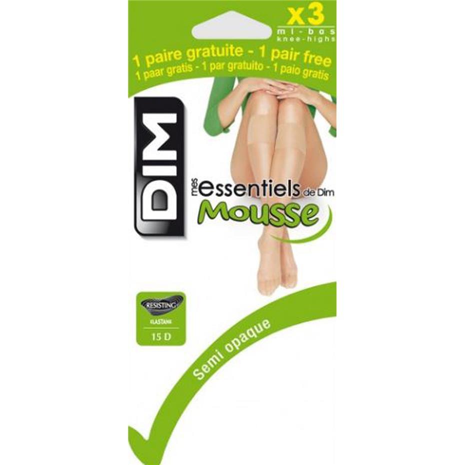 Mes Essentiels Mousse Kousen - 3 paar Daim