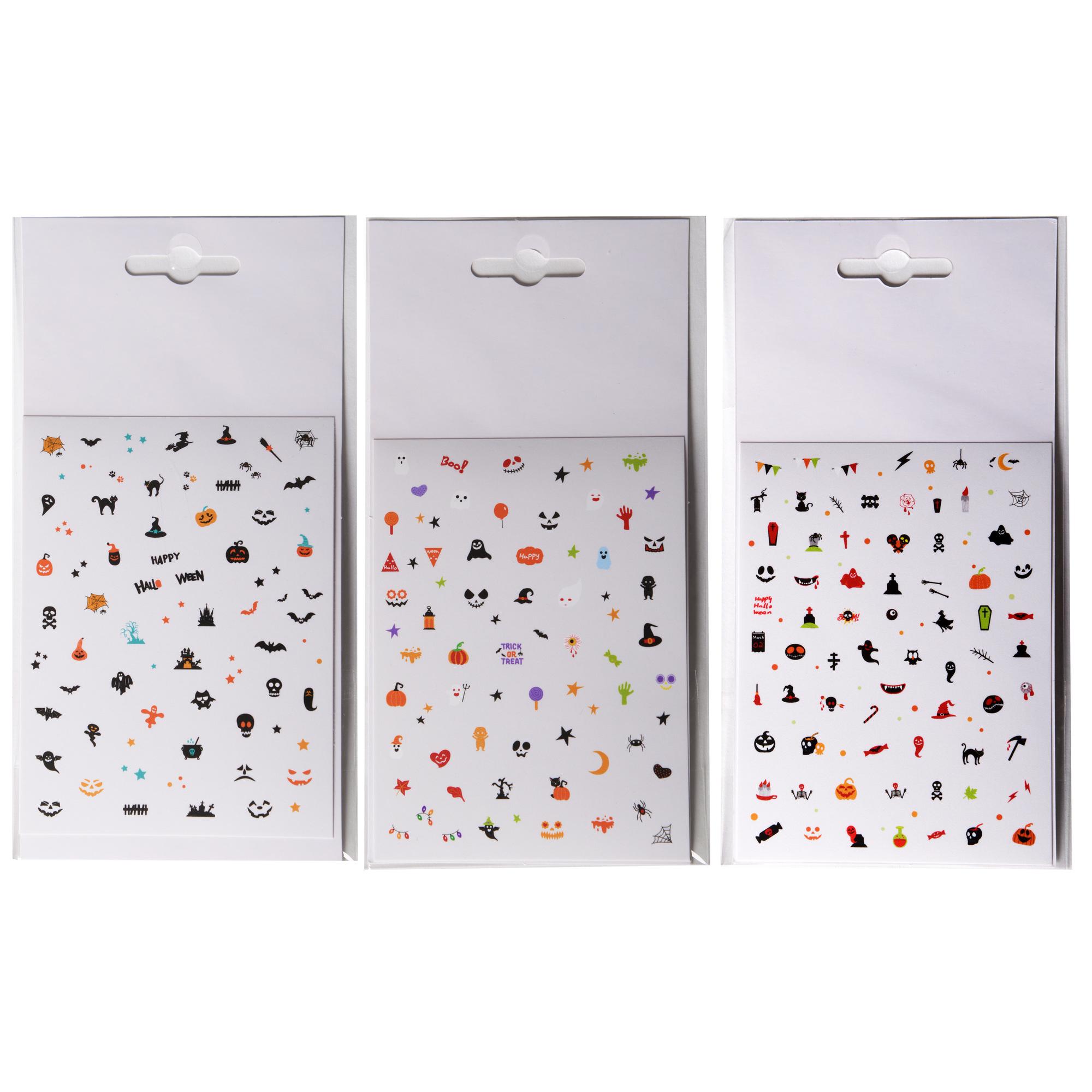 Halloween Nagelstickers