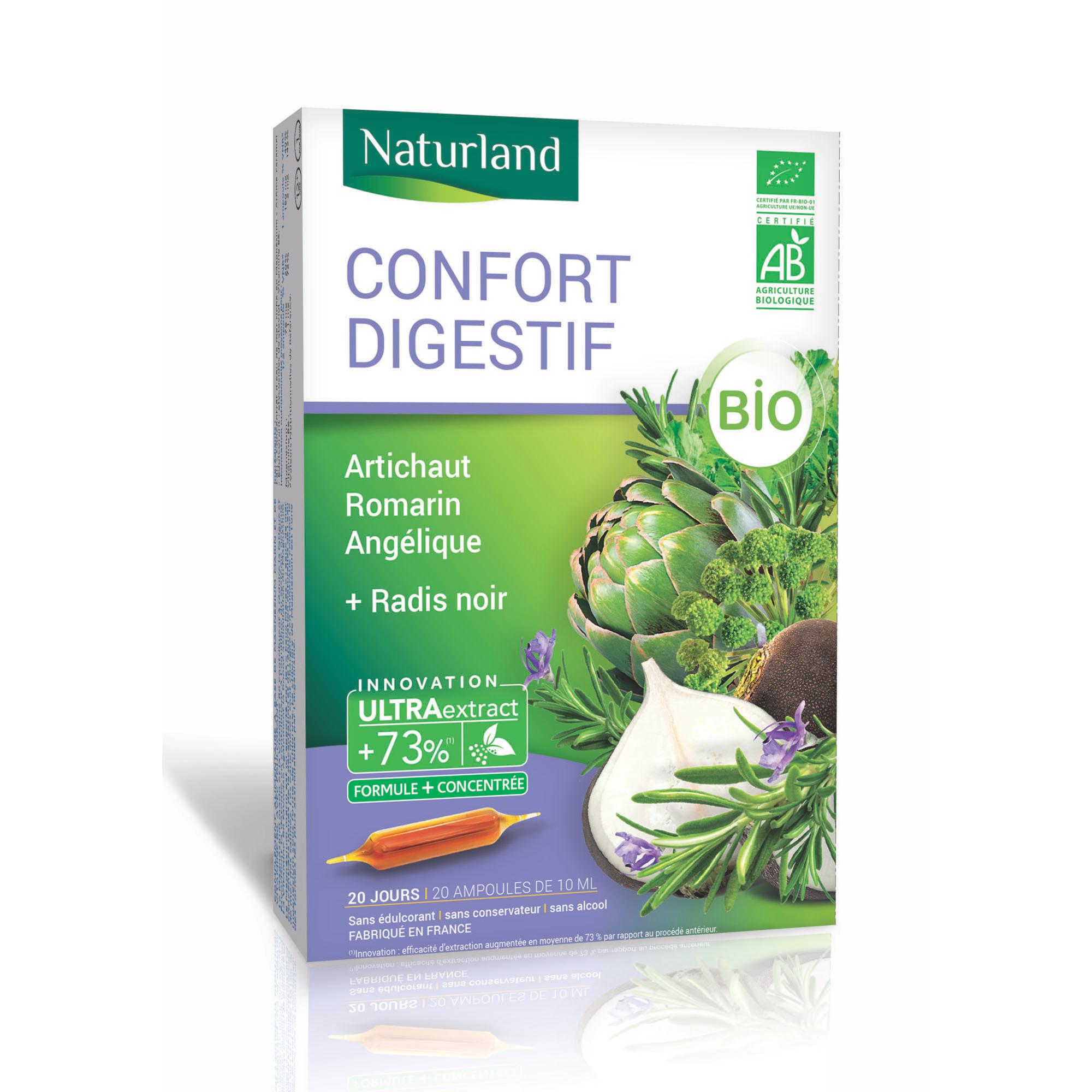 Confort digestif Détoxifiant Bio - 20 pièces