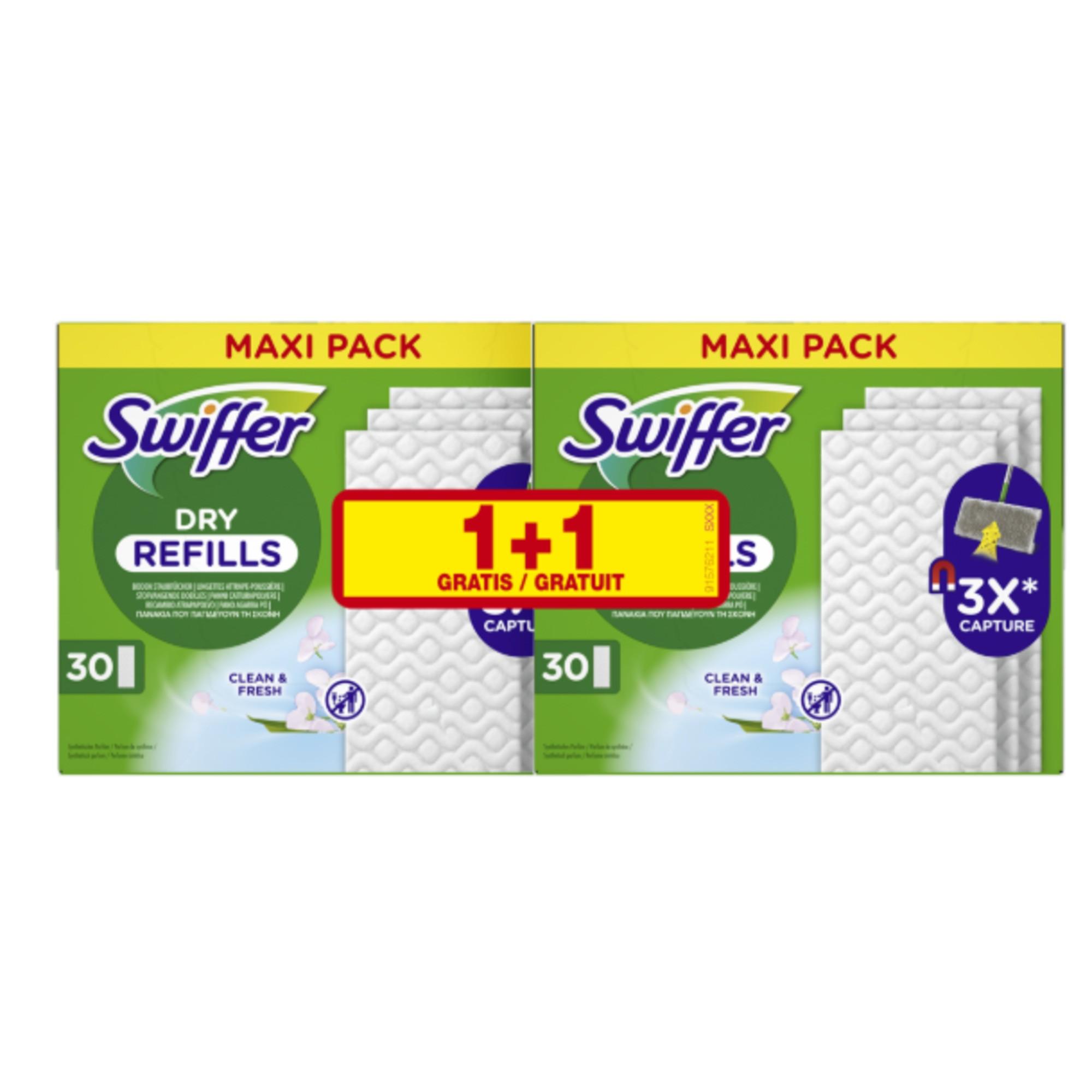 Dry 30 lingettes
Bonus Pack 1+1