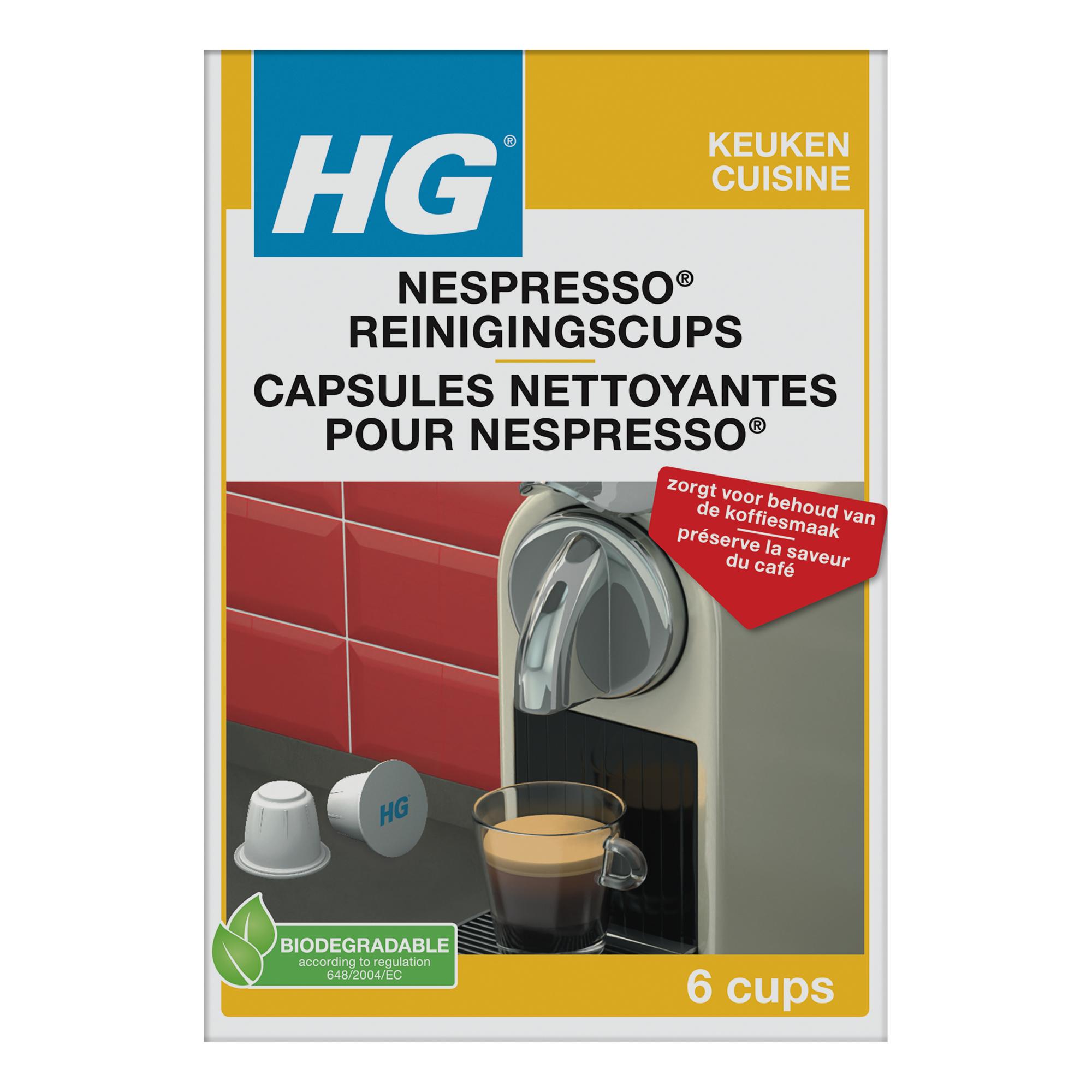 Capsules nettoyantes pour Nespresso®