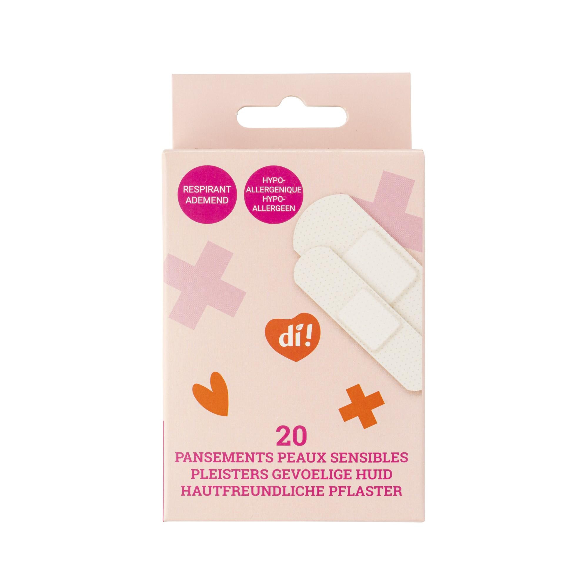 Pleisters gevoelige huid - 20 st
