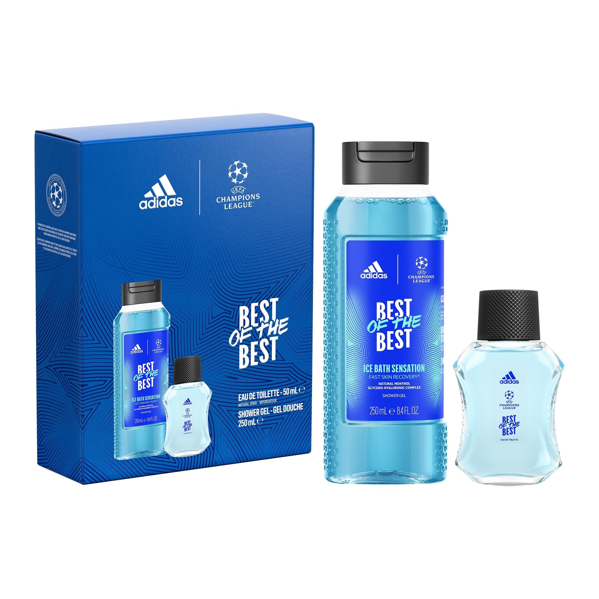 UEFA Coffret Cadeau , Eau de Toilette 50ml + Gel Douche 250ml