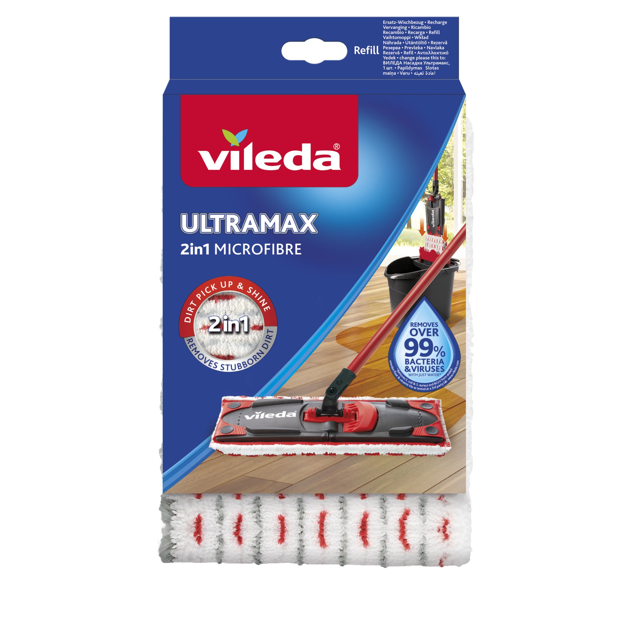 Accessoire de nettoyage Ultramax Power 2en1 - Recharge VILEDA