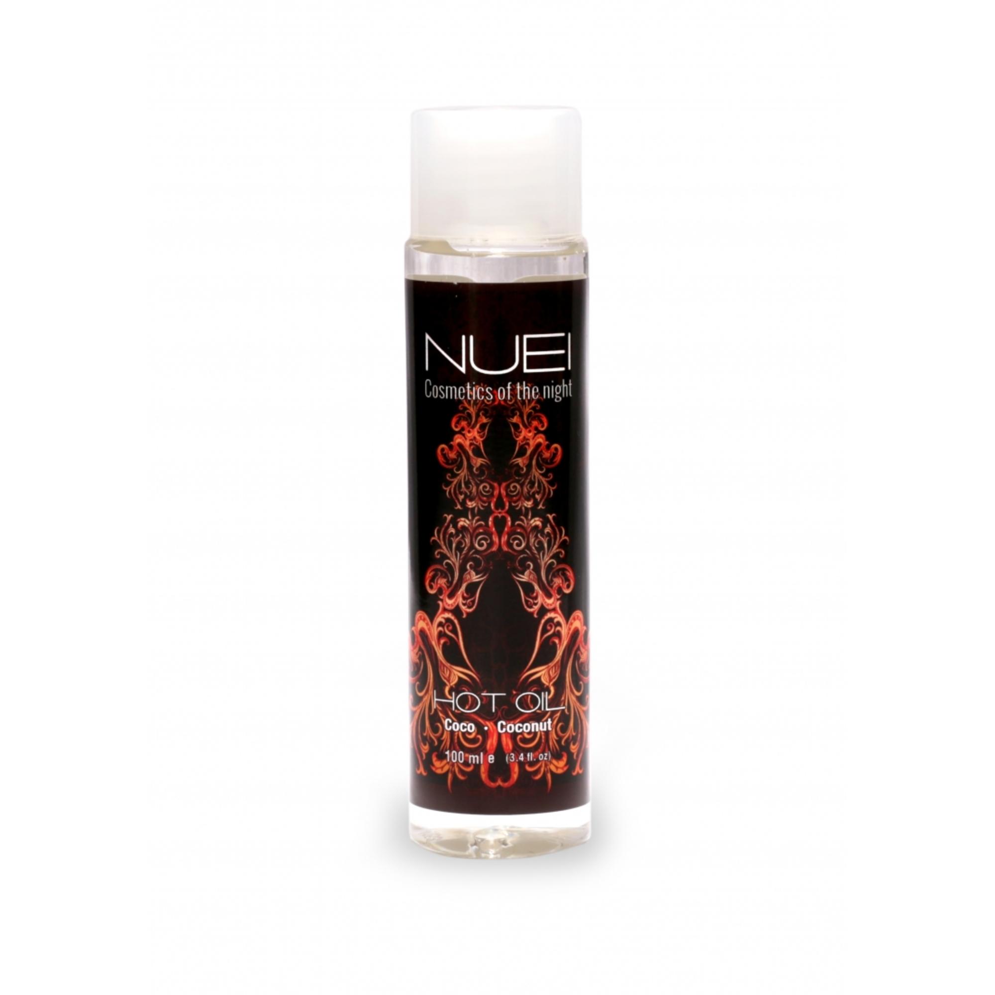 Huile de massage chauffante noix de coco