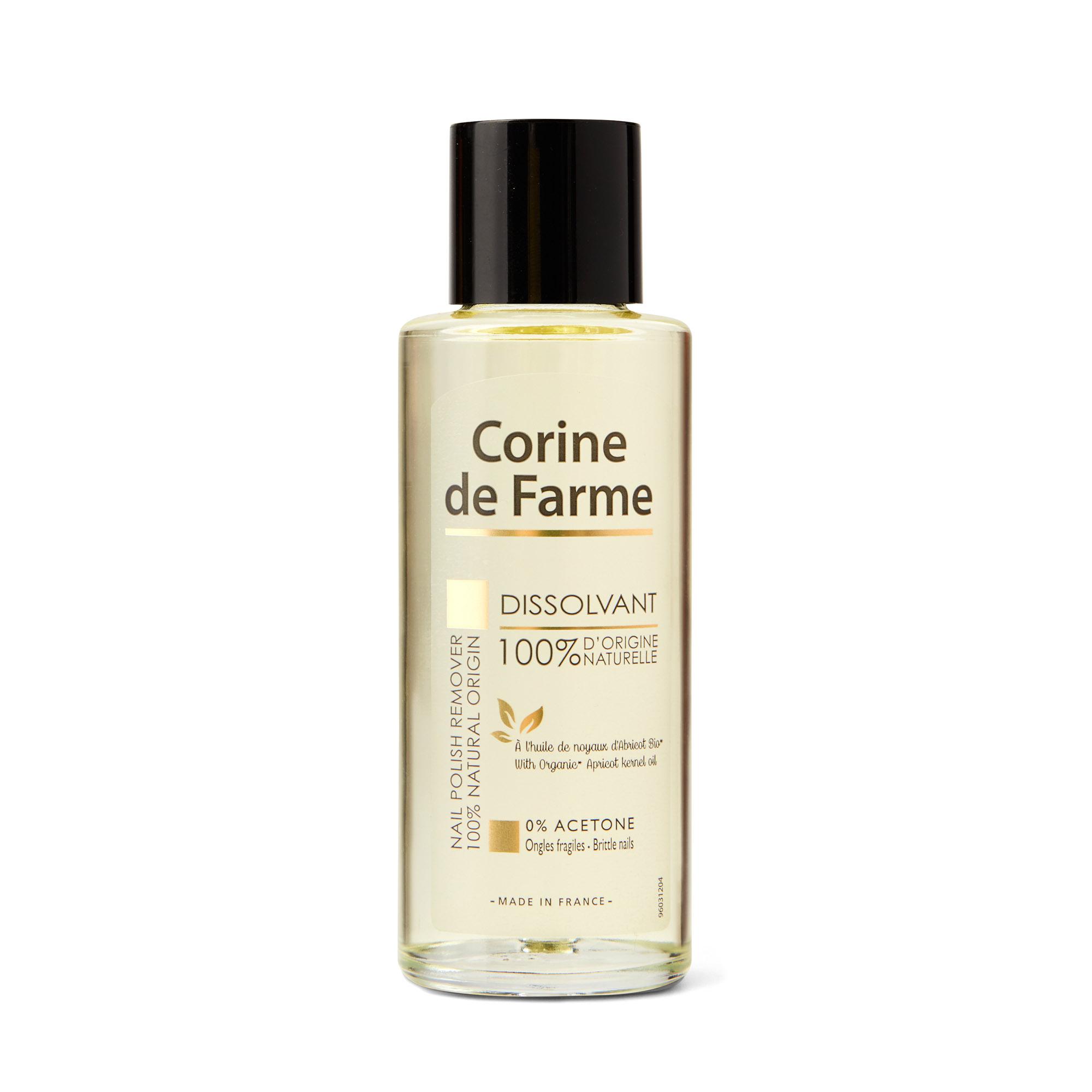 Huile dissolvante à l'huile de noyaux d'abricot bio
