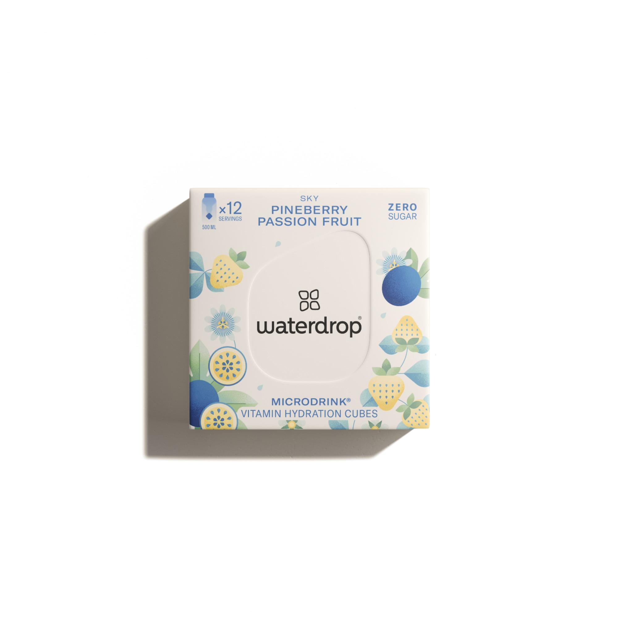 Sky Microdrink Cubes d'hydratation avec vitamines