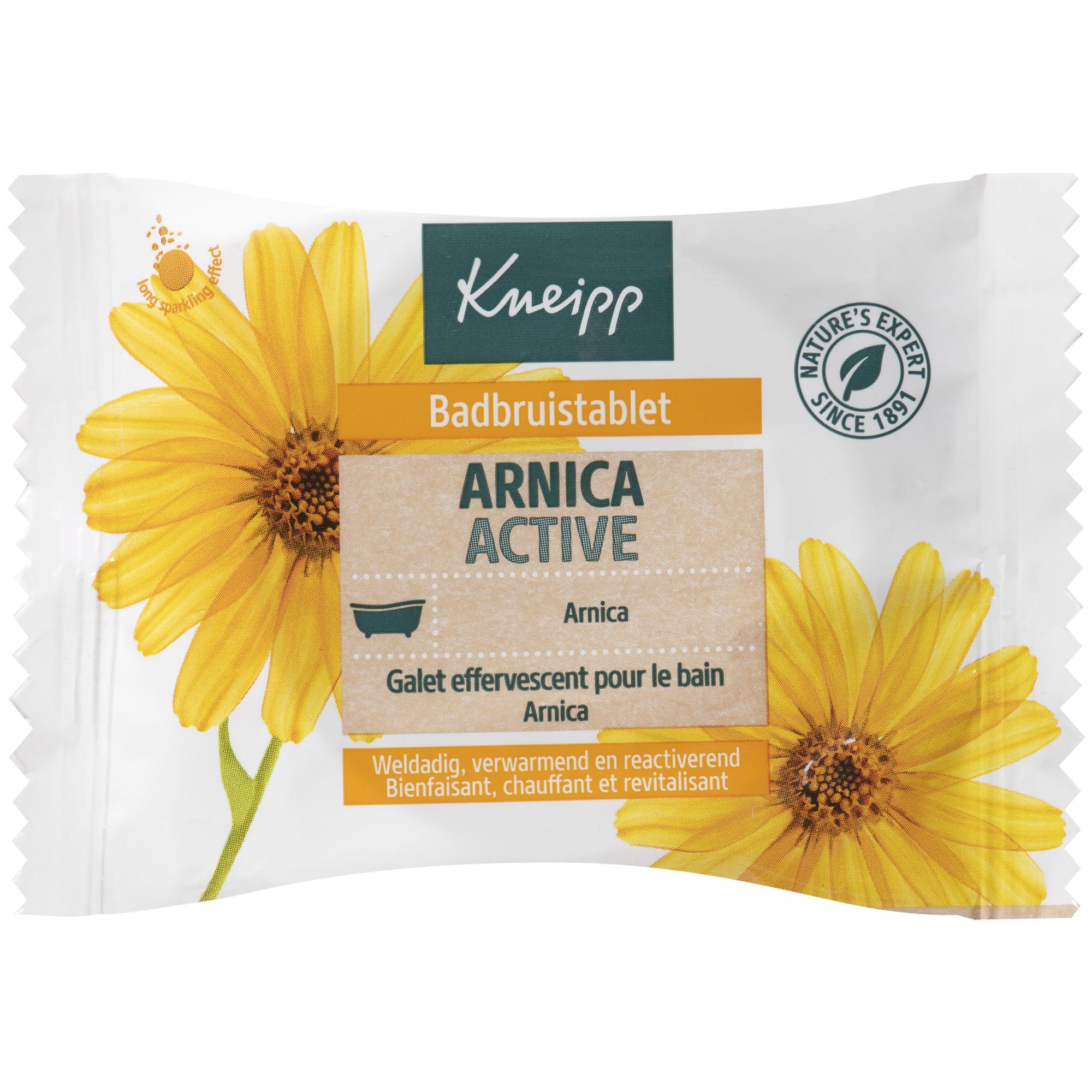 Arnica Active Galet efferverscent pour bain de pieds