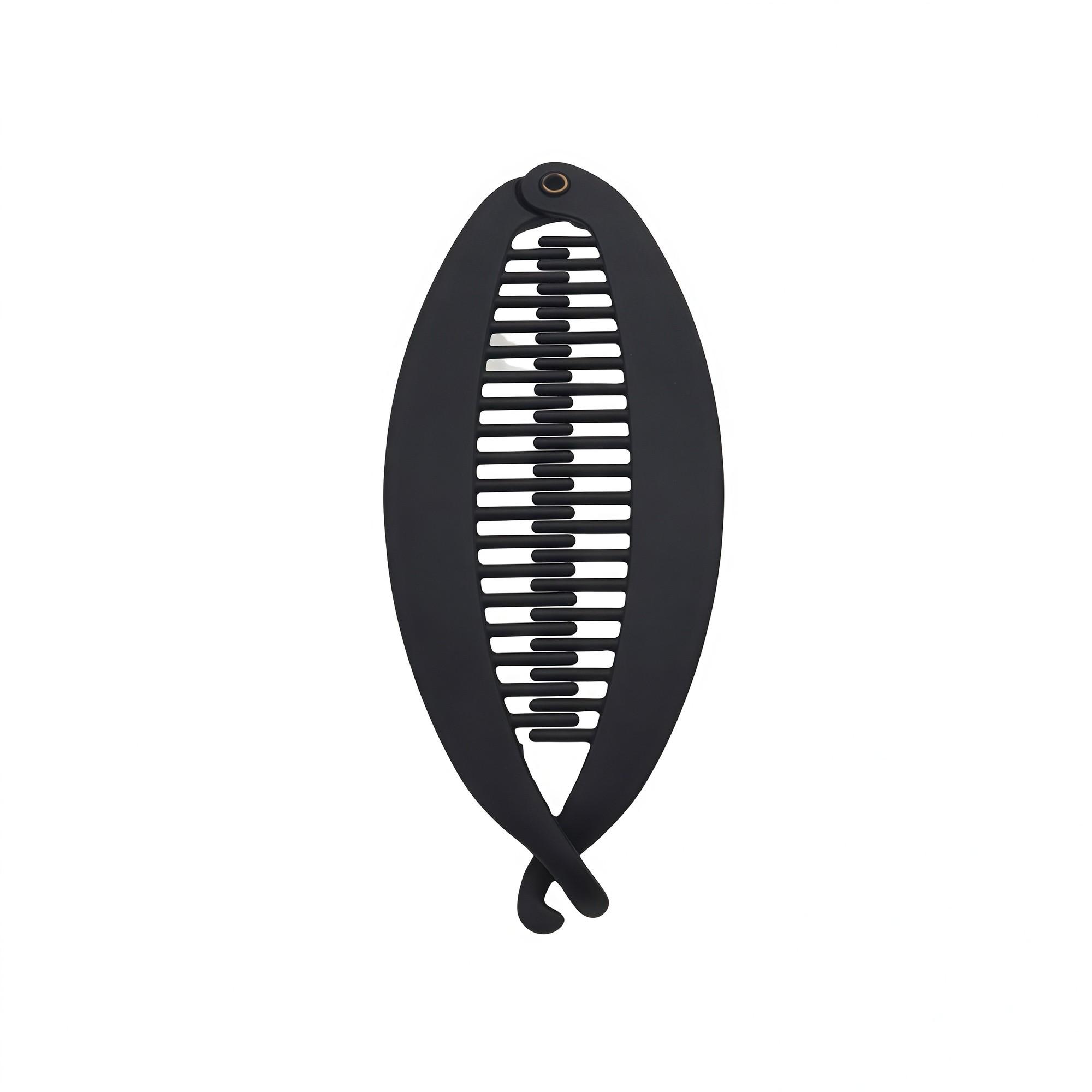 Pince banane noir mat 12cm