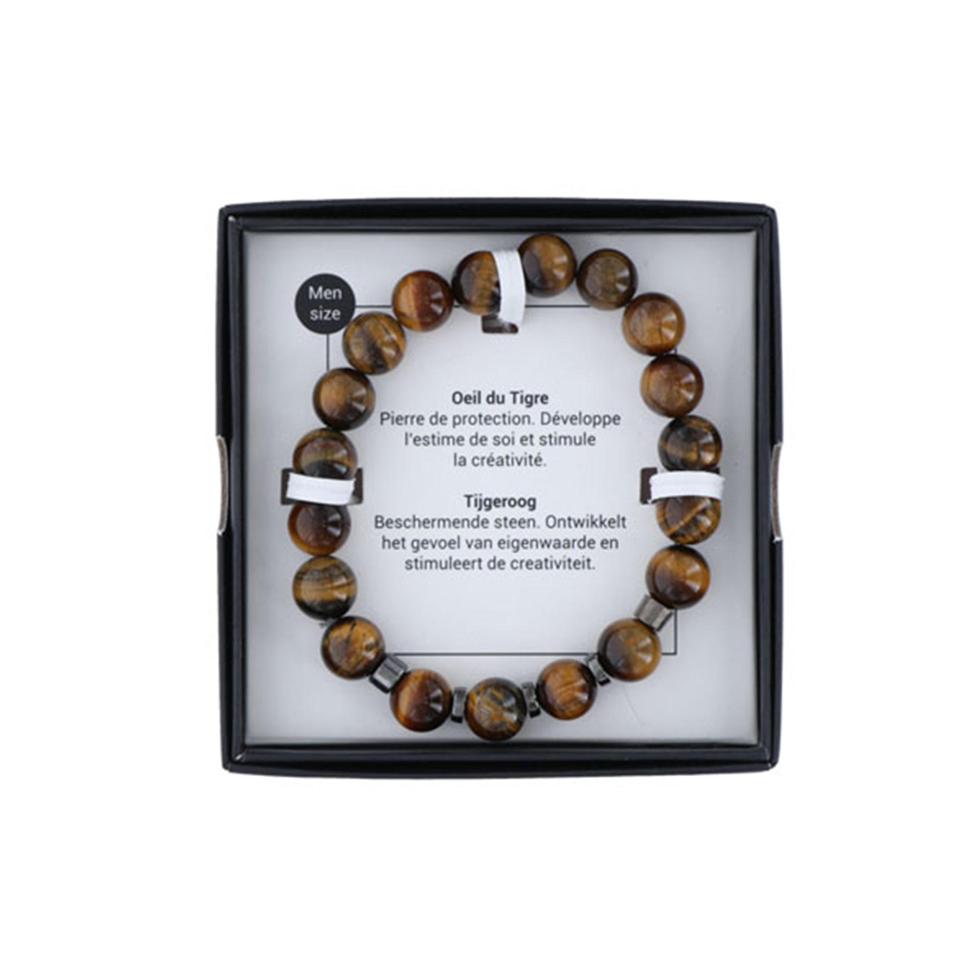 Armband met Tijgeroogstenen