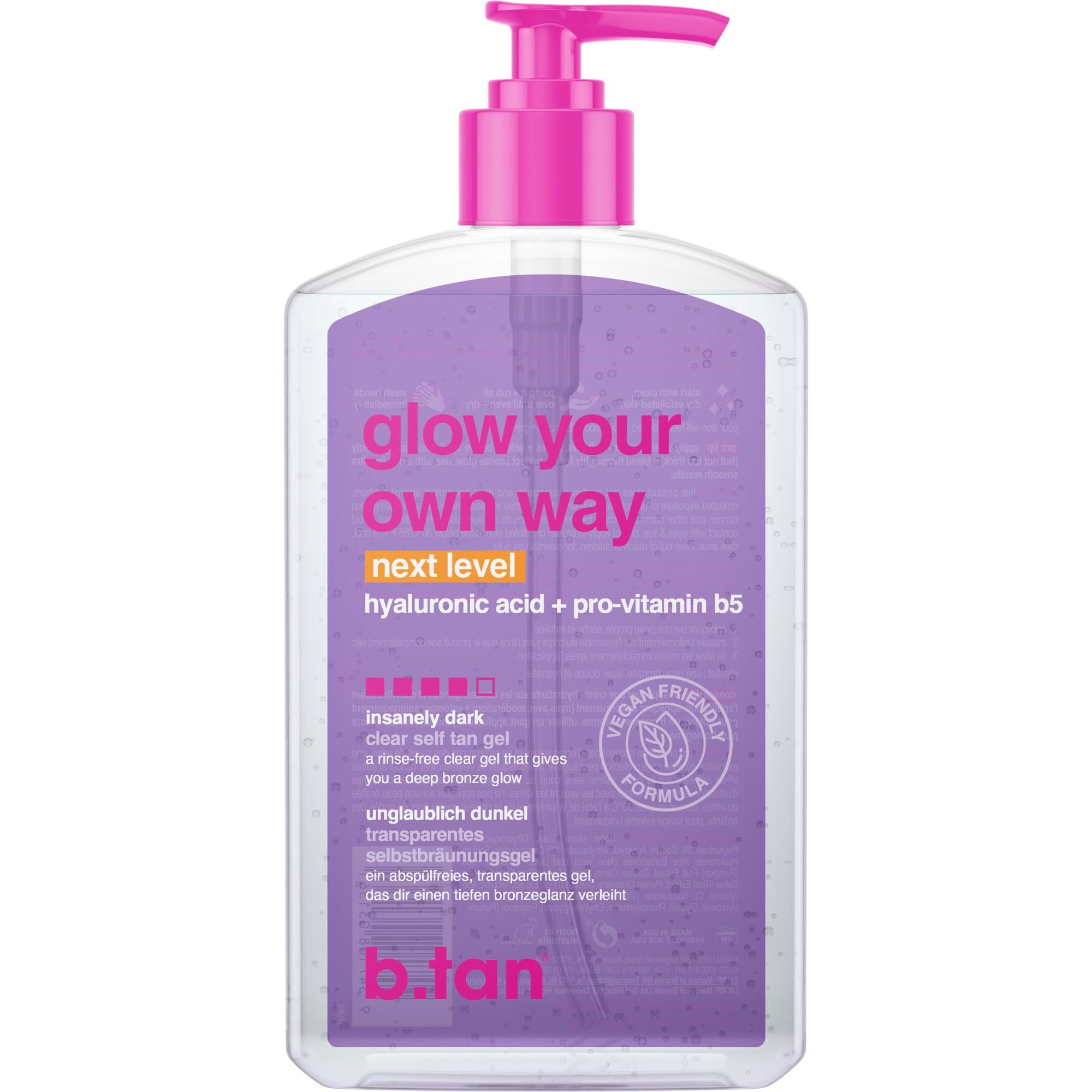 Glow Your Own Way Next Level Self Tan Gel