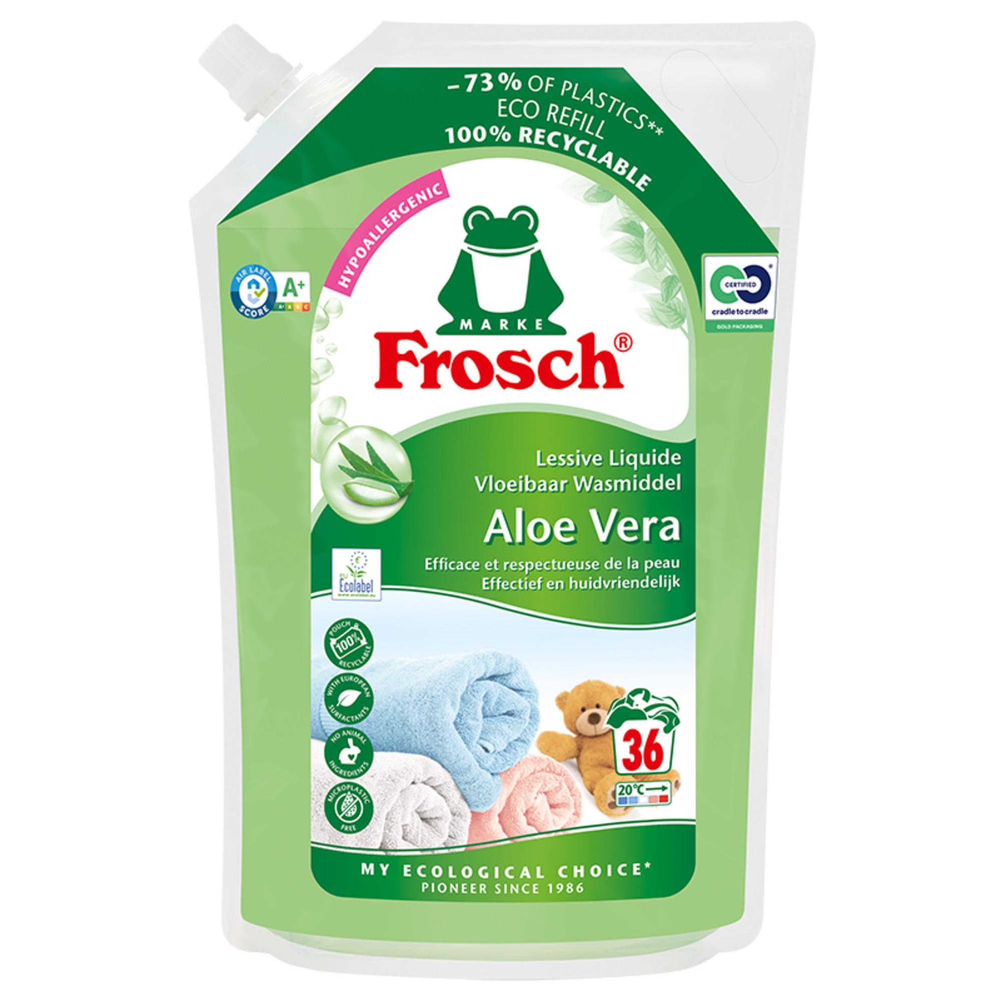 Lessive Peaux Sensibles Aloe Vera - Recharge