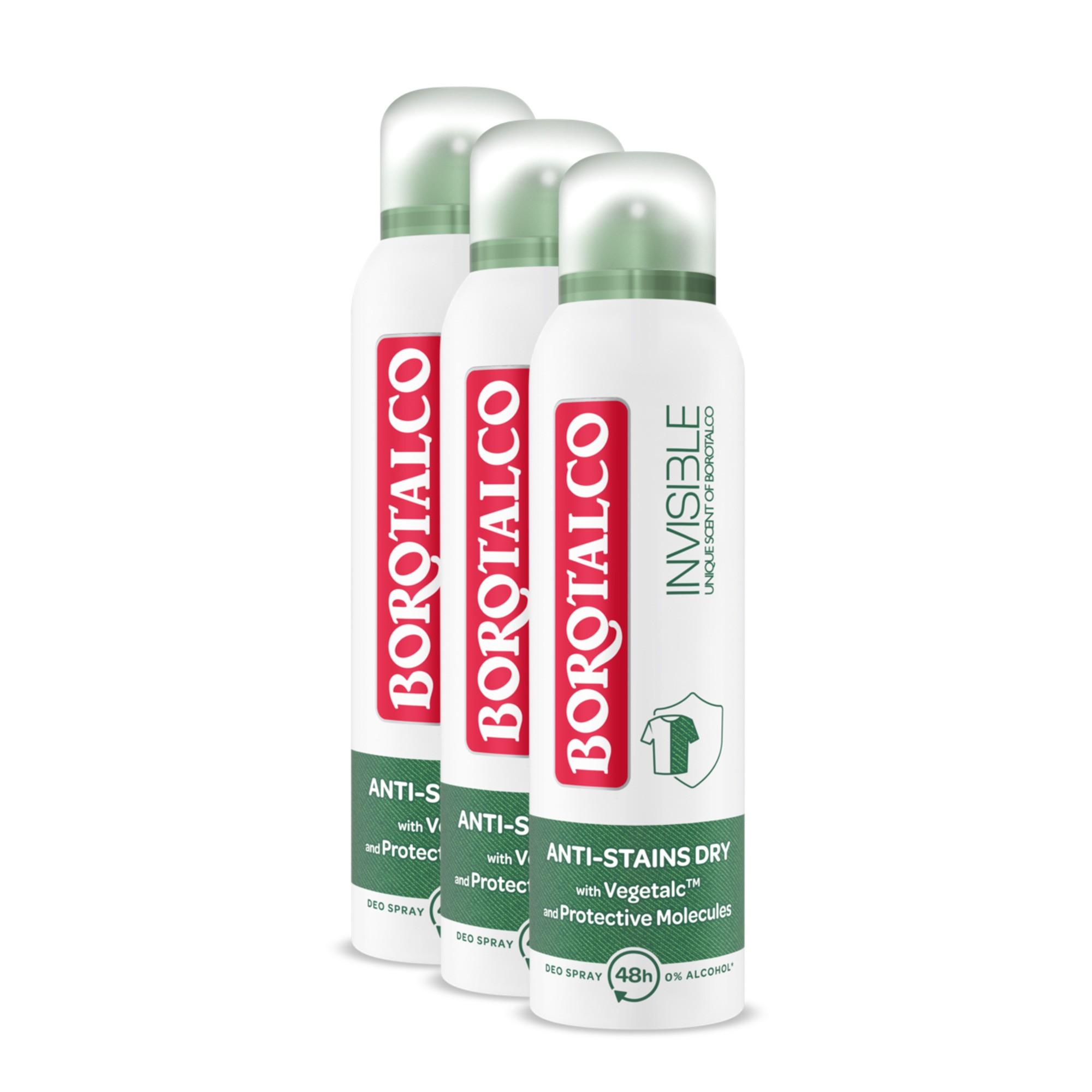 Invisible Original Scent Deo Spray 3x150ml