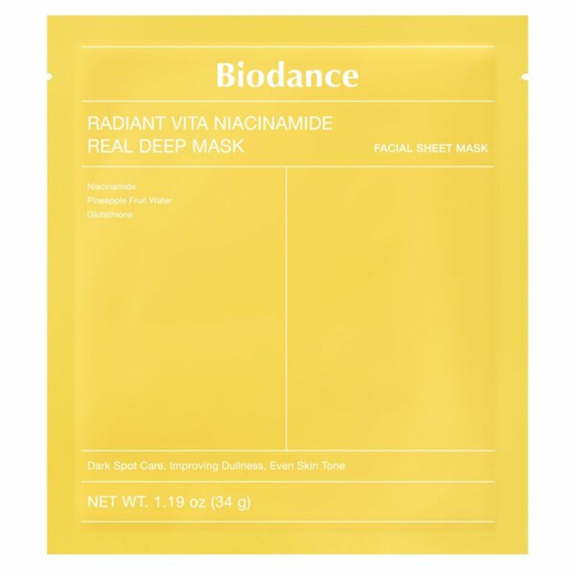 Radiant Vita Niacinamide Real Deep Mask 1pcs