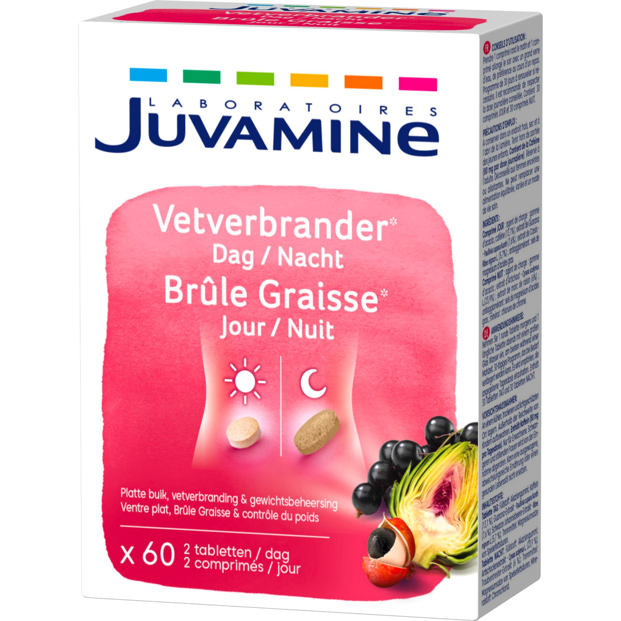 Brûle-Graisse Jour/Nuit 60 Comprimés