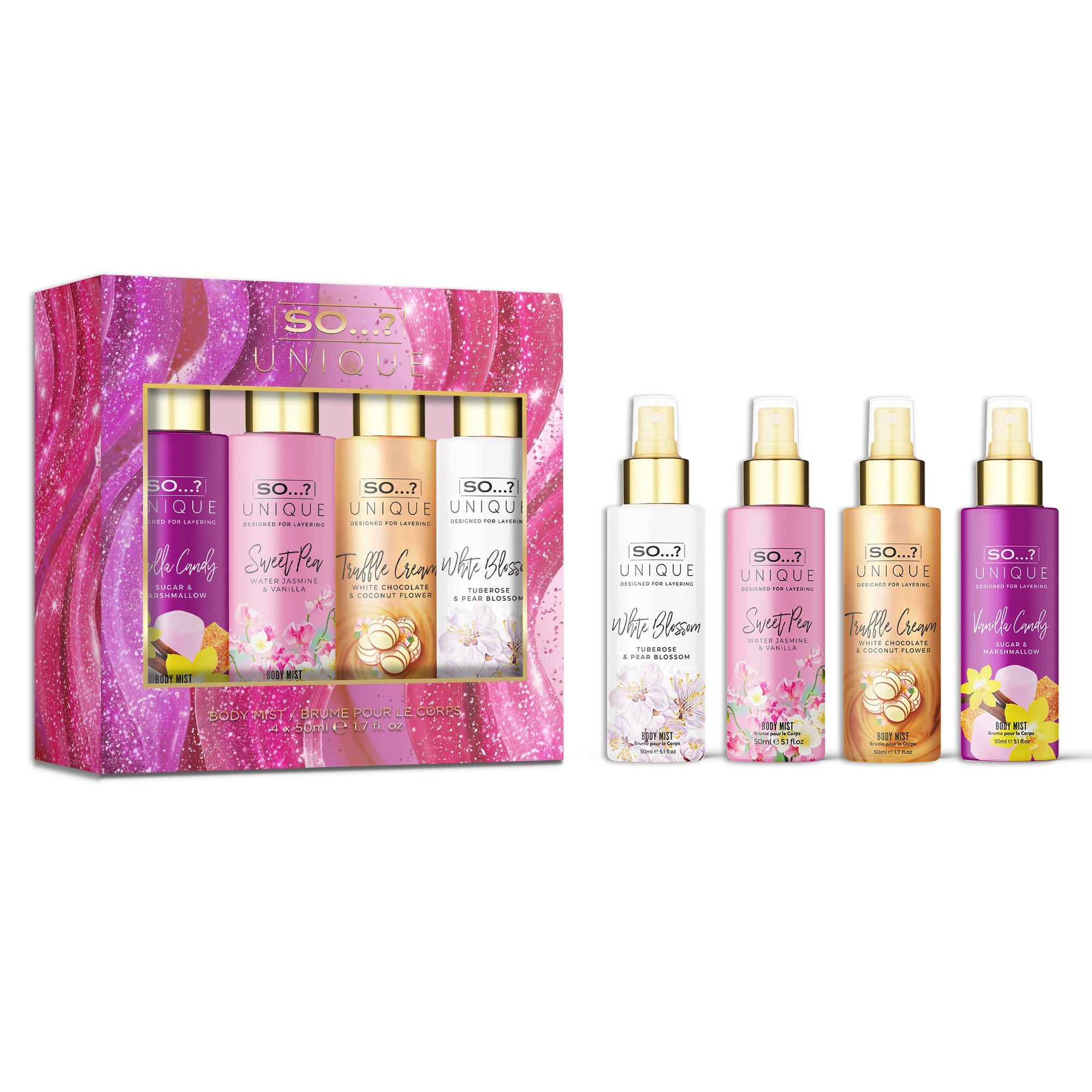 Unique Mini Mist Geschenkset - 4 x 50 ml