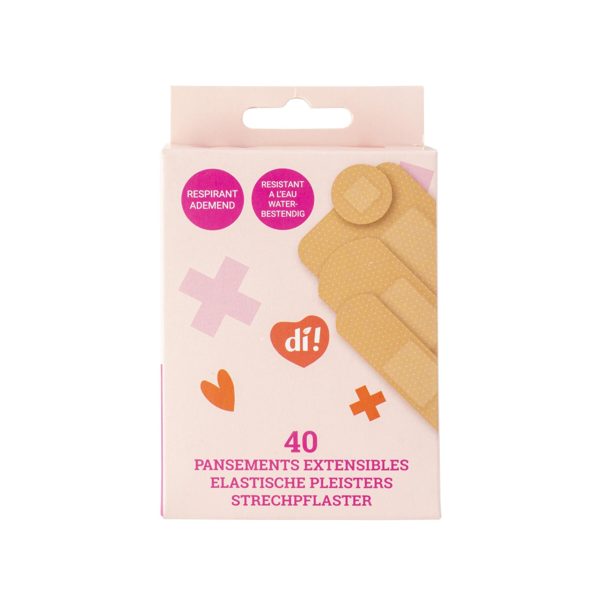 Elastische pleisters mixte - 40 st