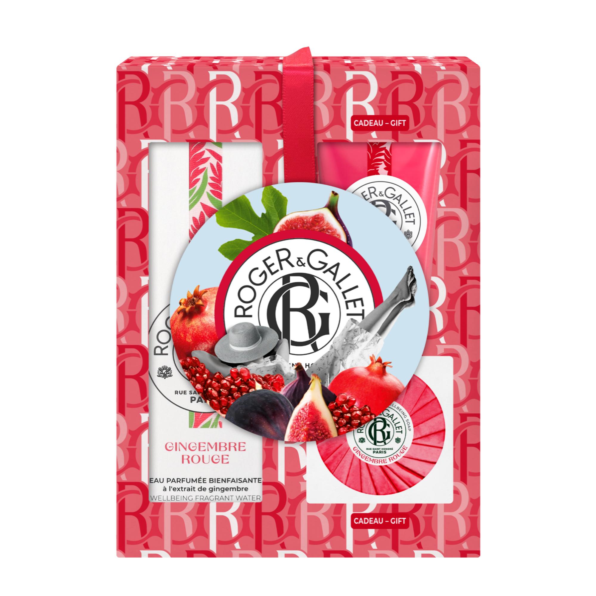 Coffret Printemps Gingembre rouge - 3 pièces