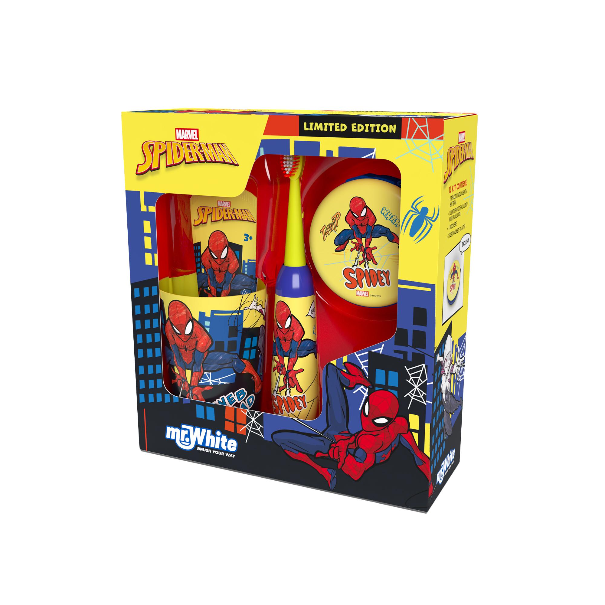 Kit d'hygiène dentaire Spiderman