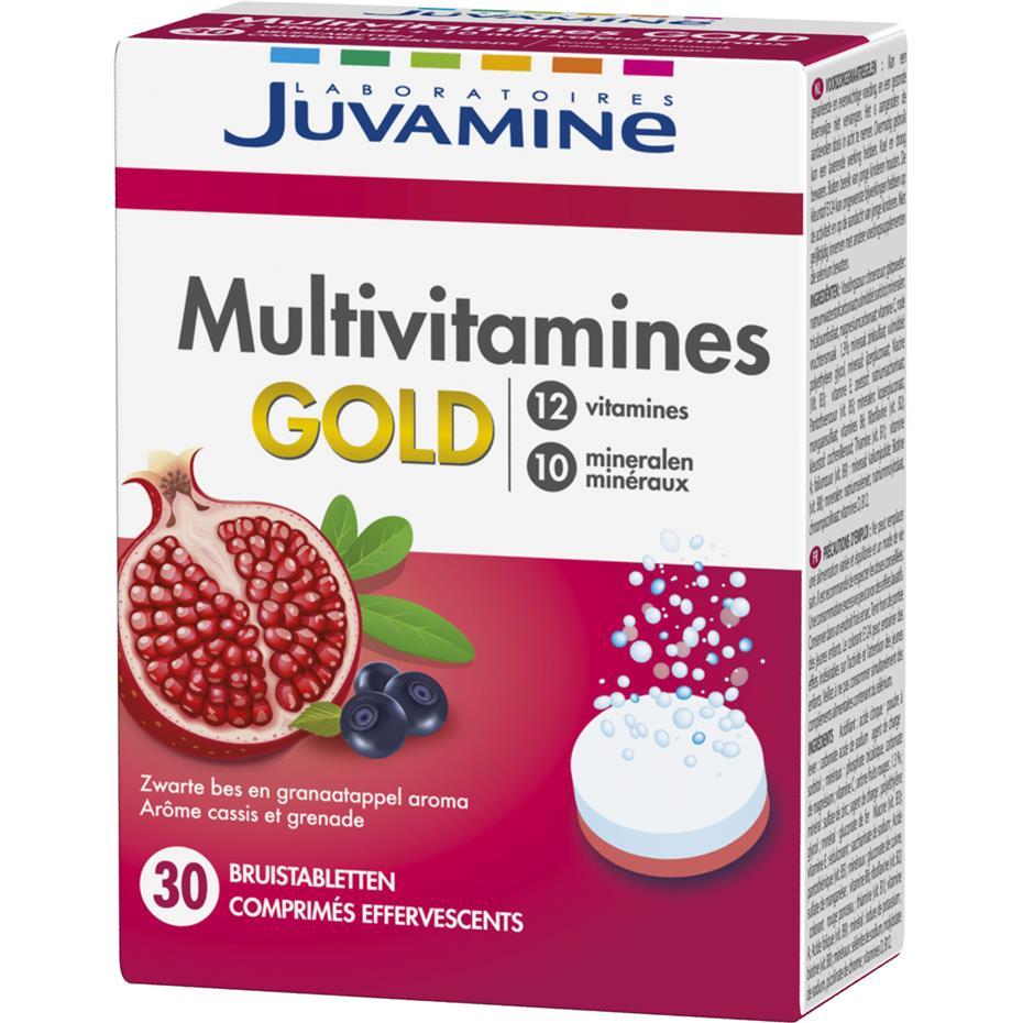 Multivitamines Gold Fizz - 30 comprimés effervescents