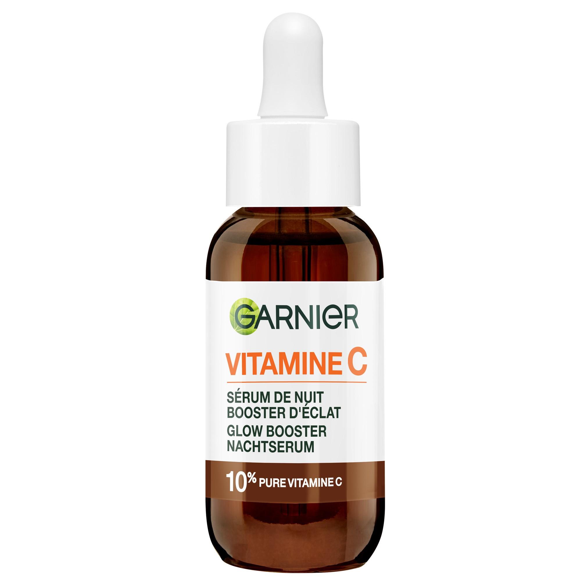 SkinActive Serum de Nuit Booster d'éclat 10% Pure Vitamine C