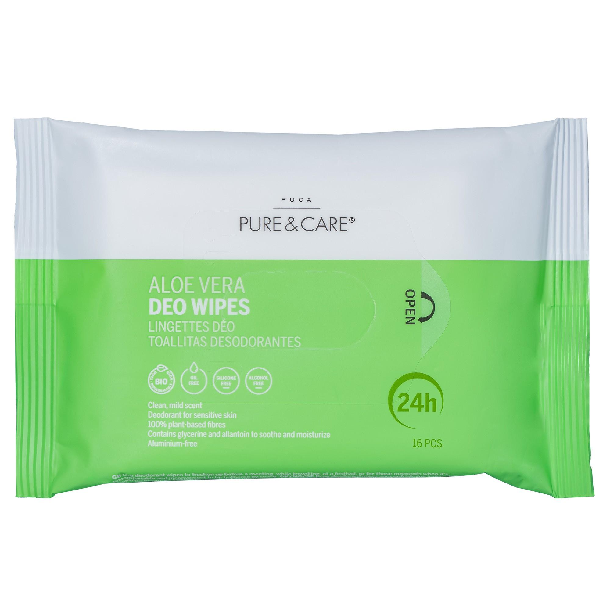 Lingettes Déo Aloe Vera