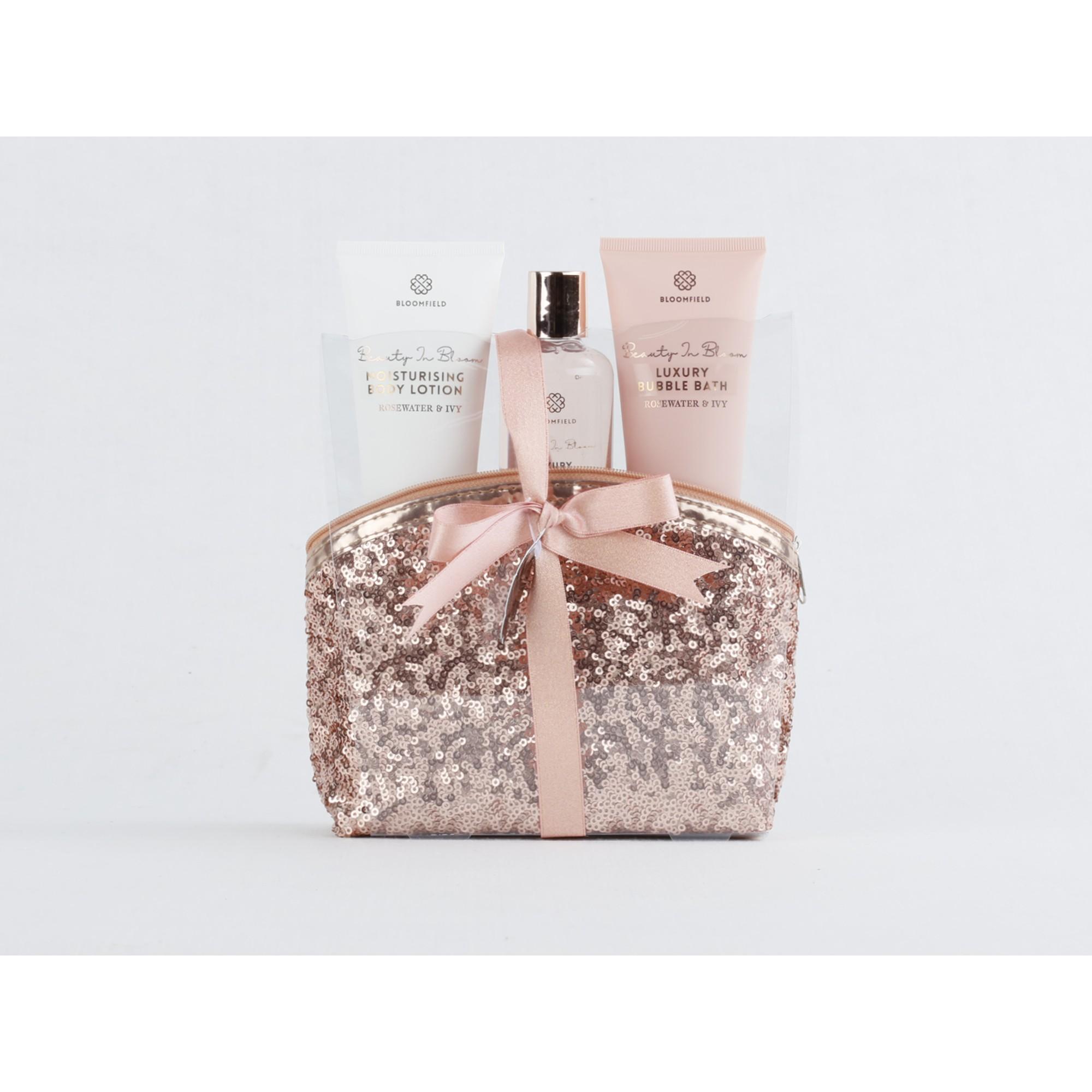 BELLE Luxury In Amber - Trousse Bain Strass