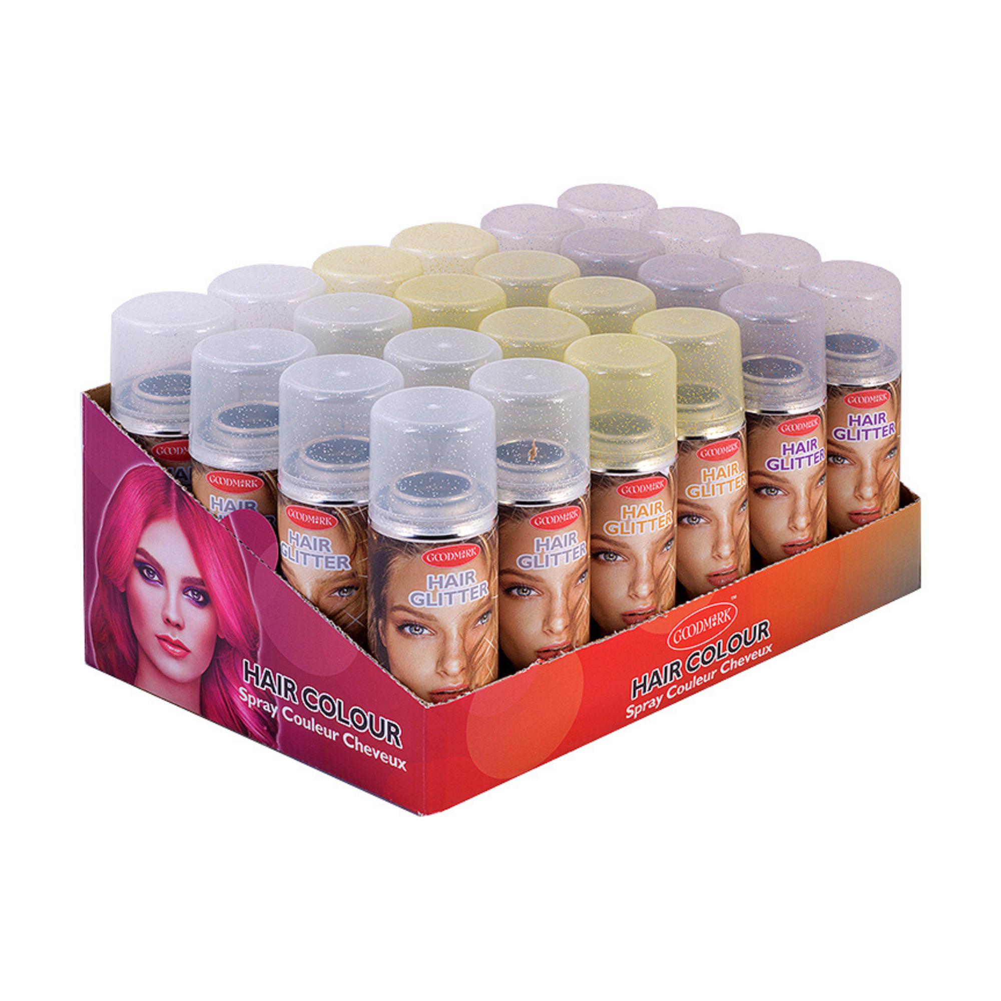 Spray paillettes goodmark 125ml 3col en bb