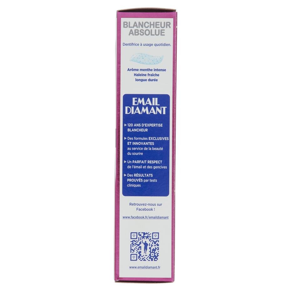 Email Diamant Dentifrice Blancheur Absolue - Absolute White Toothpaste
