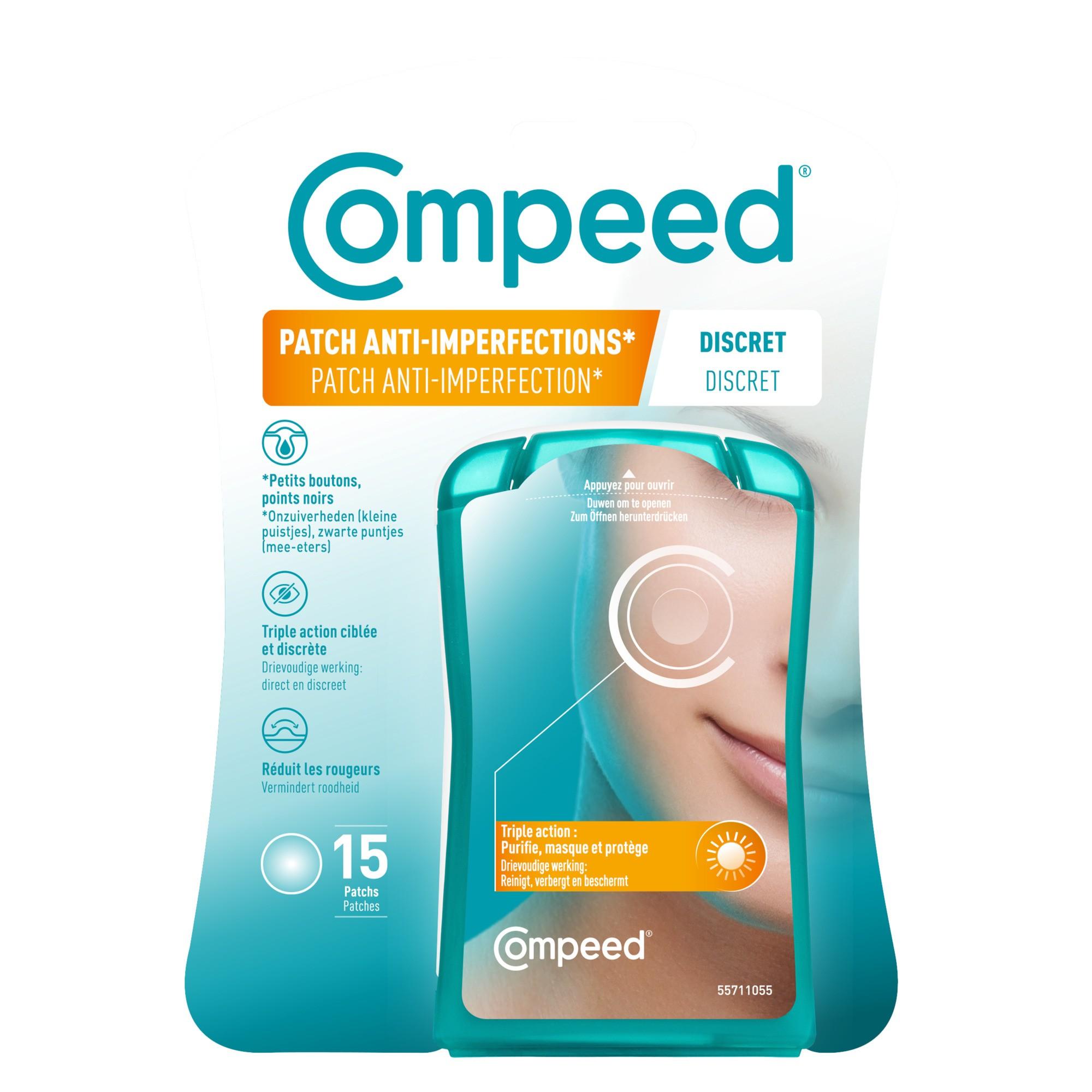 Patch Discret Anti-imperfections* | Patch hydrocolloïde | 15 patchs