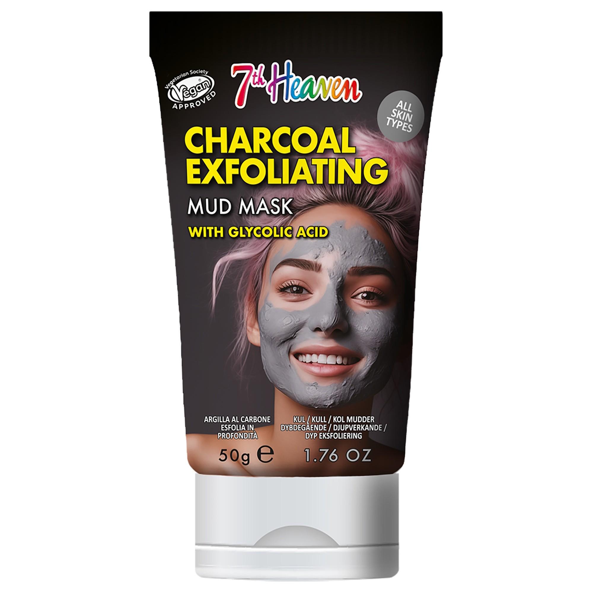 Gezichtsscrubmasker Met Houtskool En Klei