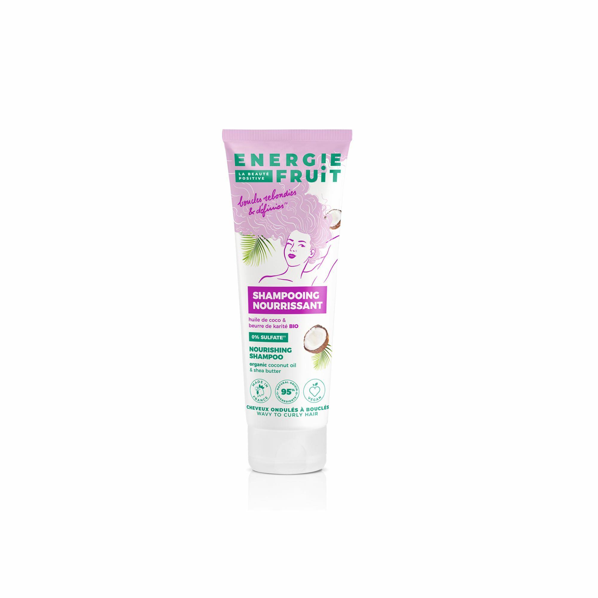 Shampooing Sans Sulfate - Cheveux Frisés - Coco & Huile de Karité Bio