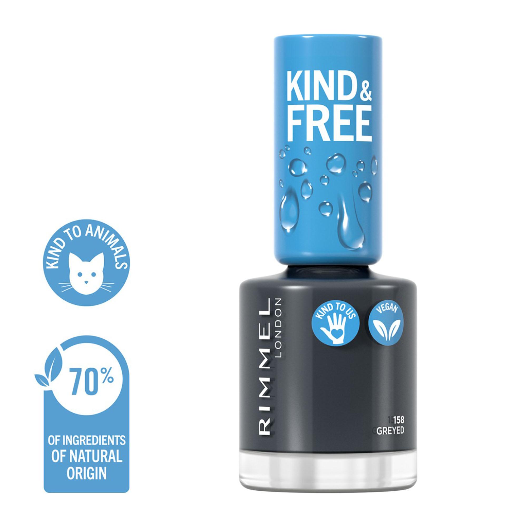 Kind & free nail color 168 teal ivy