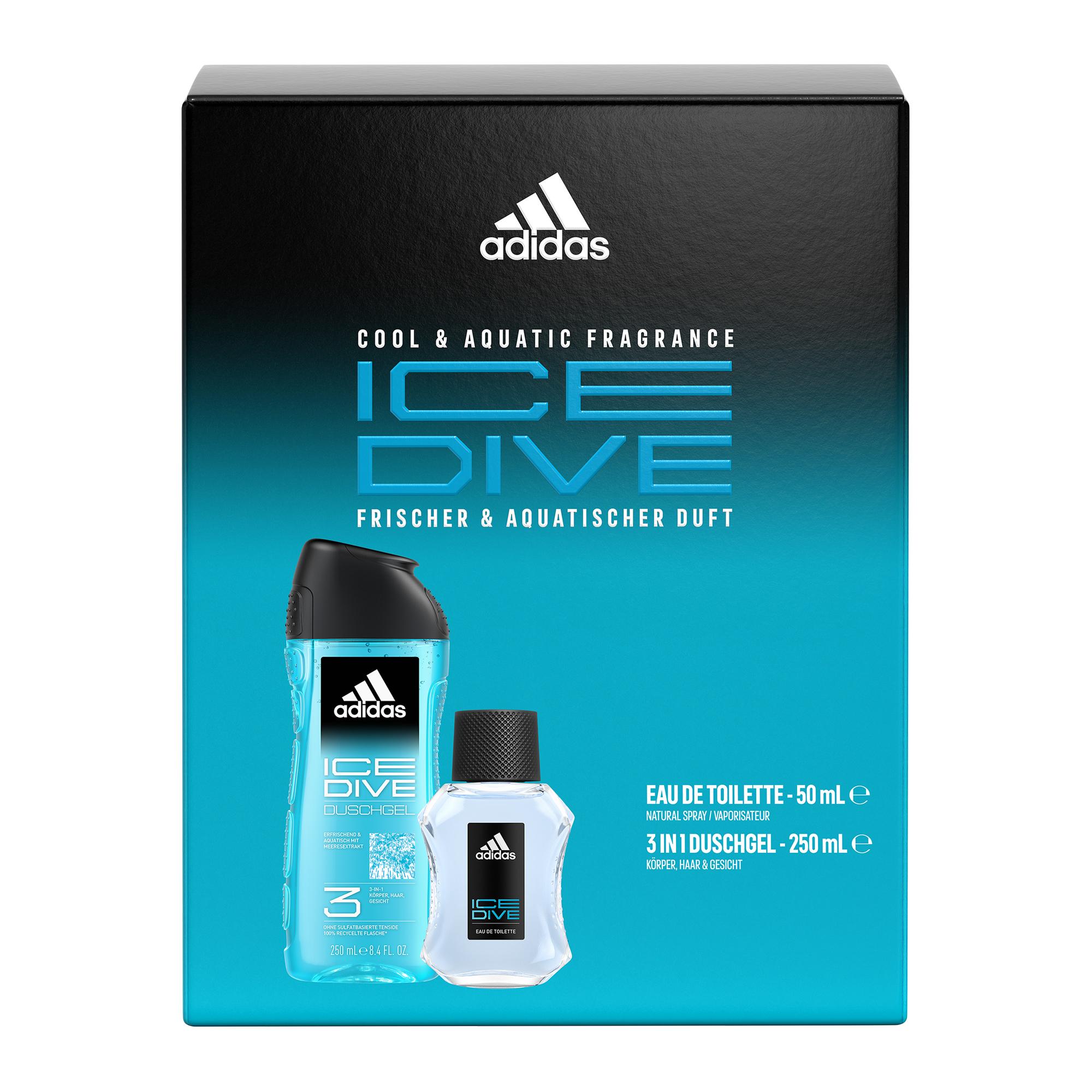 Adidas ice dive store 2 piece gift set