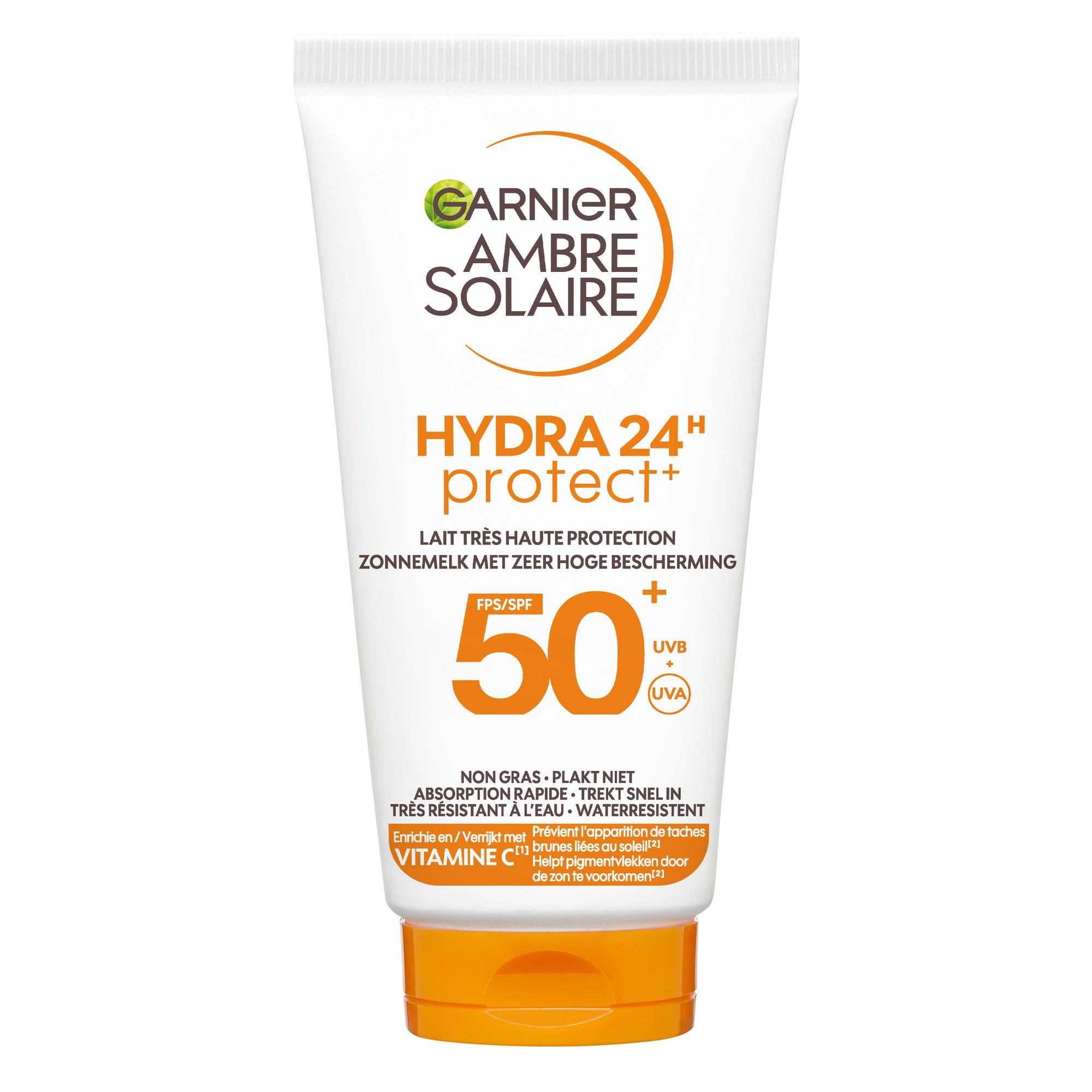 Hydra 24H Crème Solaire Protection SPF 50+ - Format voyage
