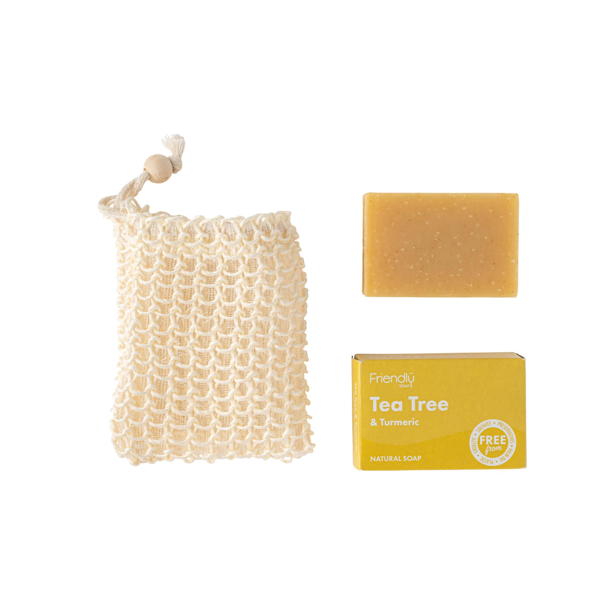 Filet à savon en sisal exfoliant