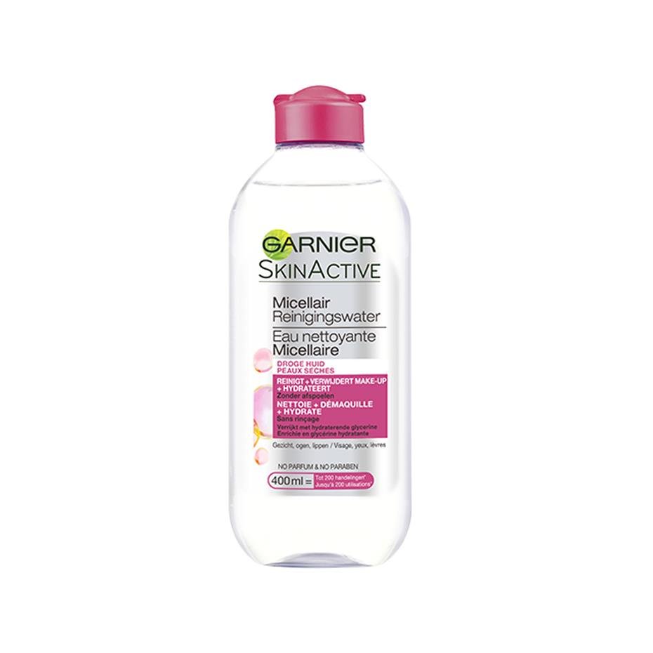 SkinActive eau micellaire nettoyante à l'eau de rose, 400 ml – Garnier :  Nettoyant