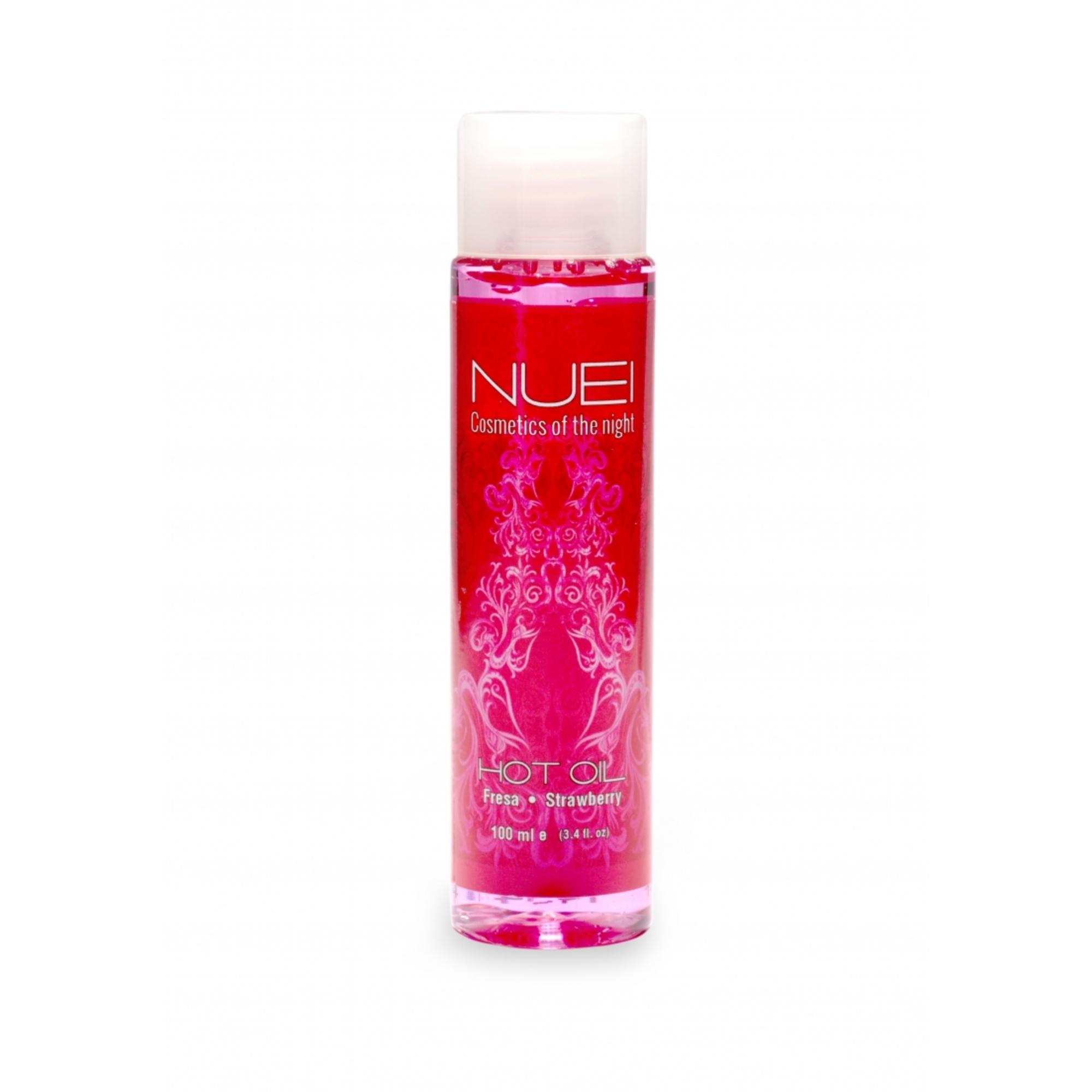 Huile de massage chauffante fraise