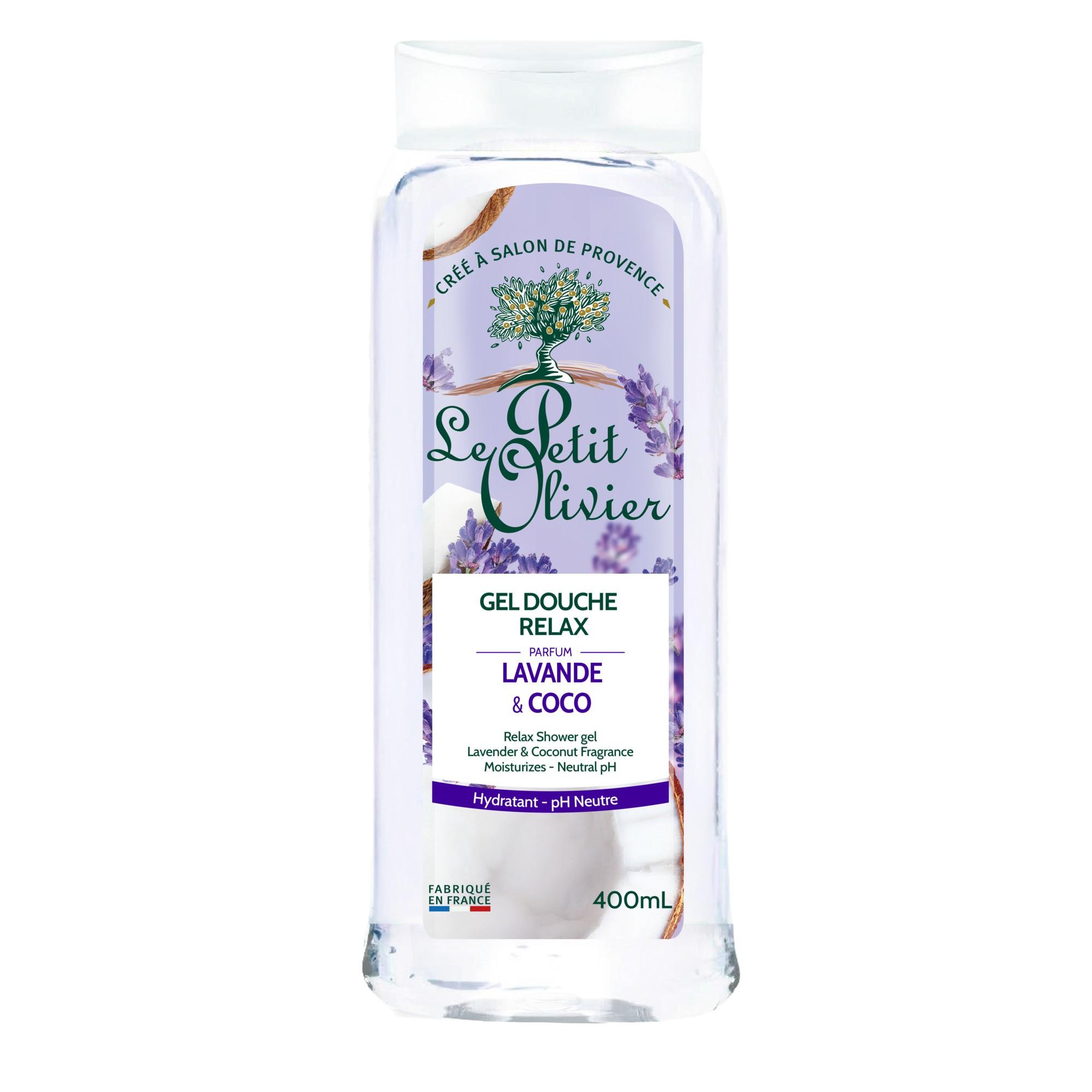 Gel Douche Relax – Parfum Lavande & Coco