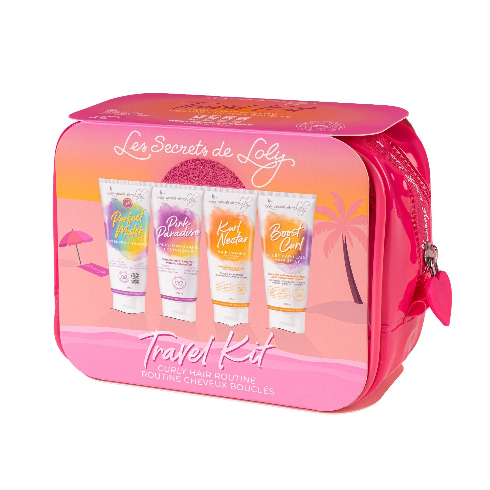 Trousse de voyage bouclés