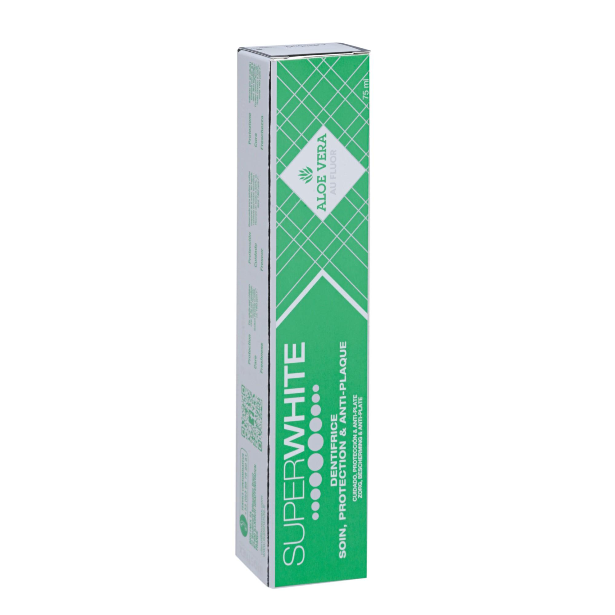 Dentifrice aloe vera