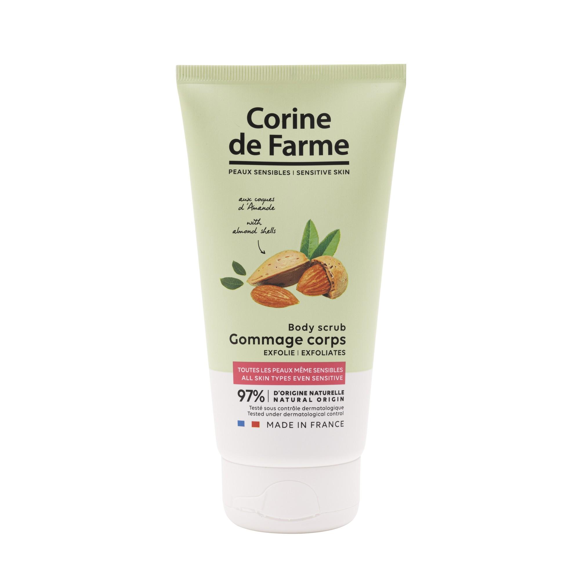 Gommage corps aux coques d'amande 150ml