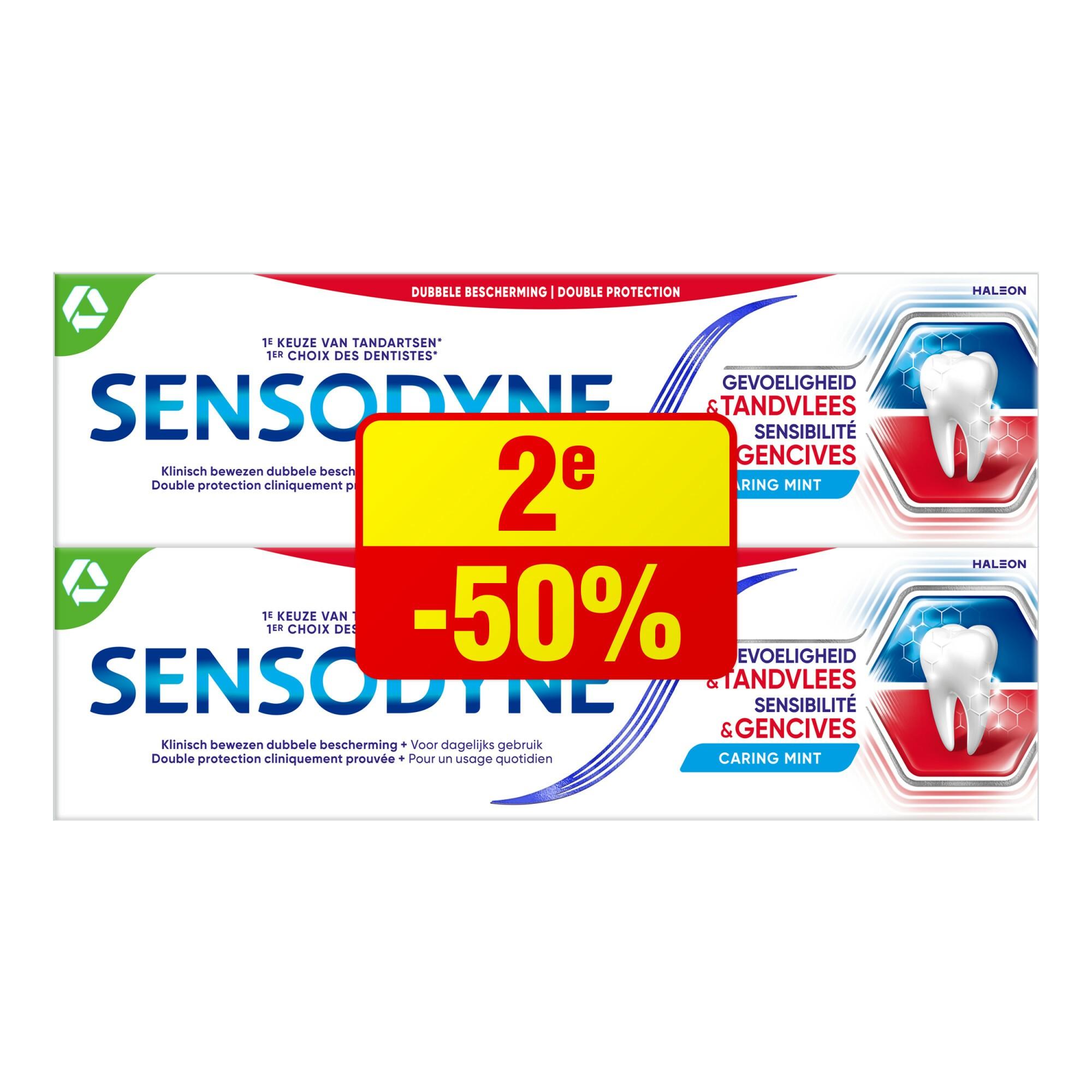 Sensodyne Gevoeligheid & Tandvlees Tandpasta - Promo pack - 2E -50%