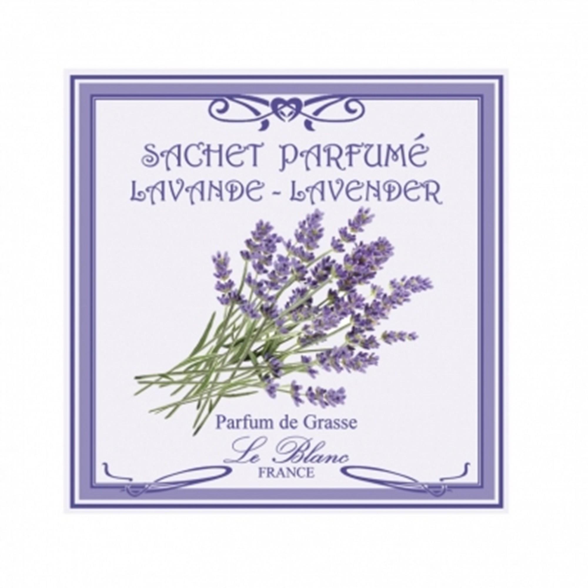 Le blanc sachet parfumé lavande