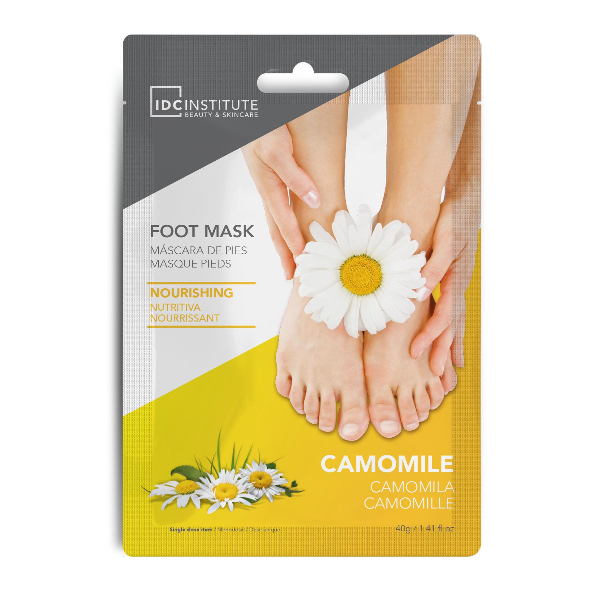 Masque pieds nourrissant à la camomille
