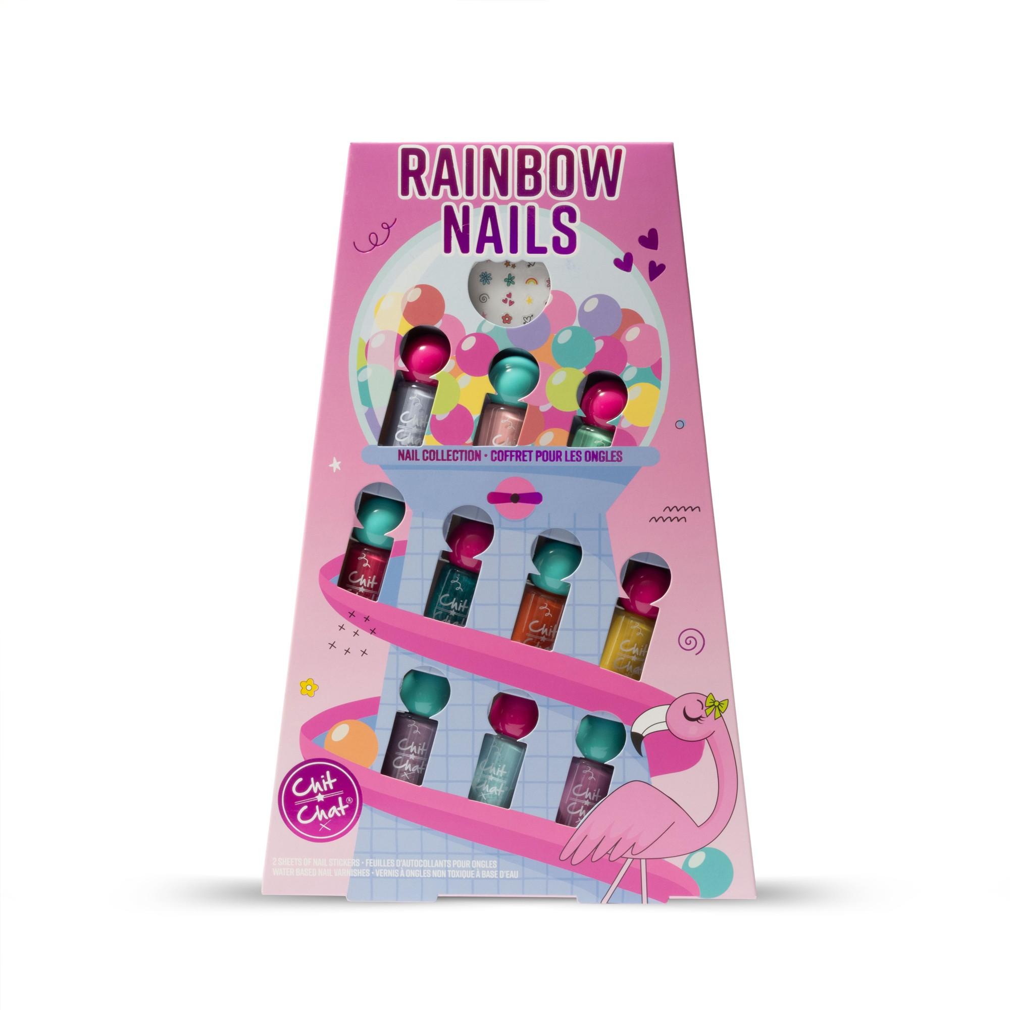 Rainbow Nails Geschenkset - 10 st